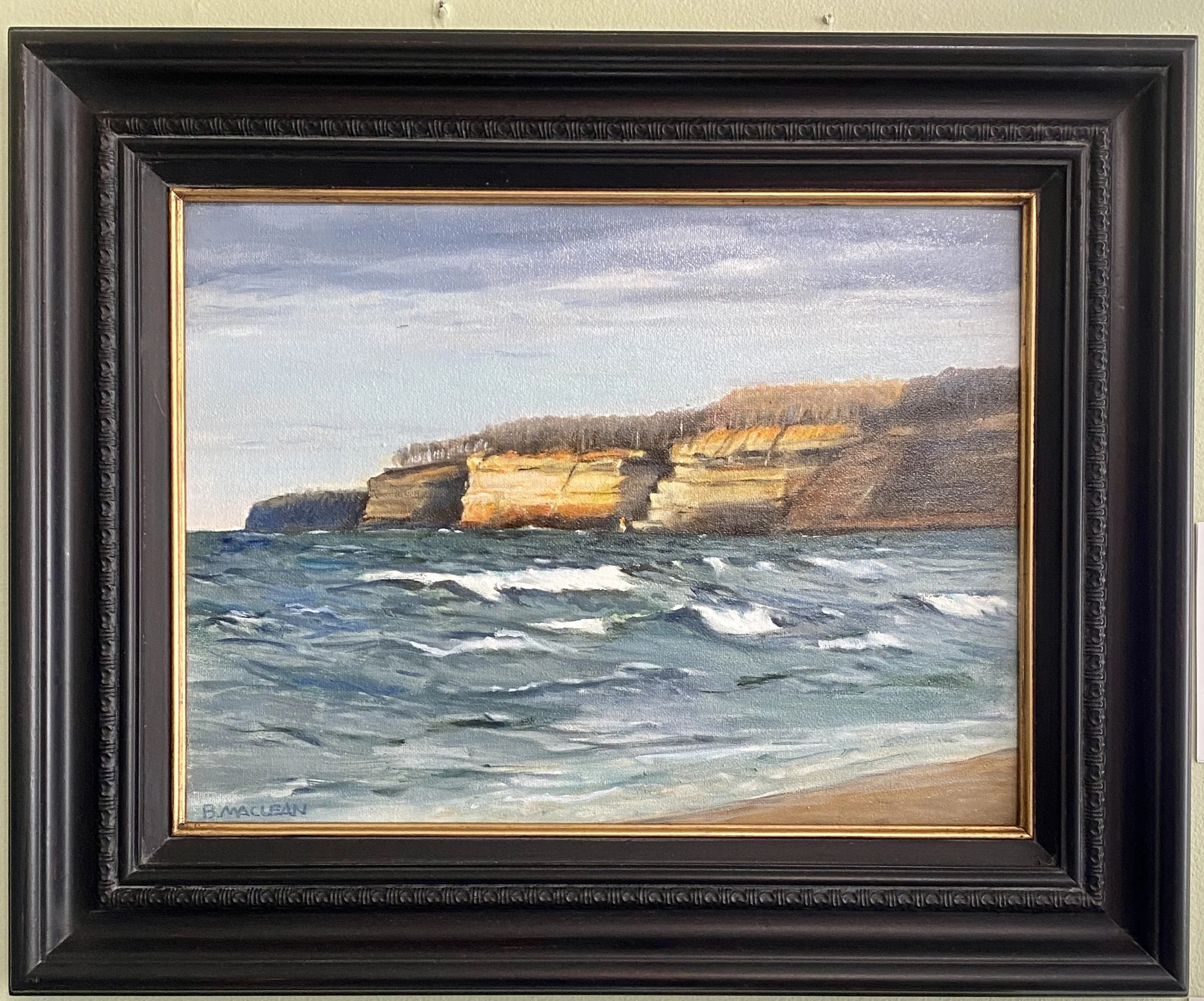 From Miners beach, oil on canvas, framed. 12x16"
$500