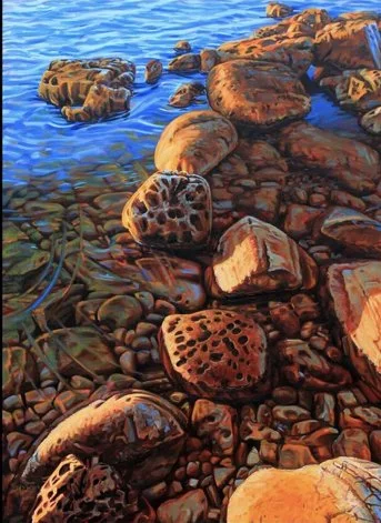 Gold Rocks, 16x20" Giclee Print
$124