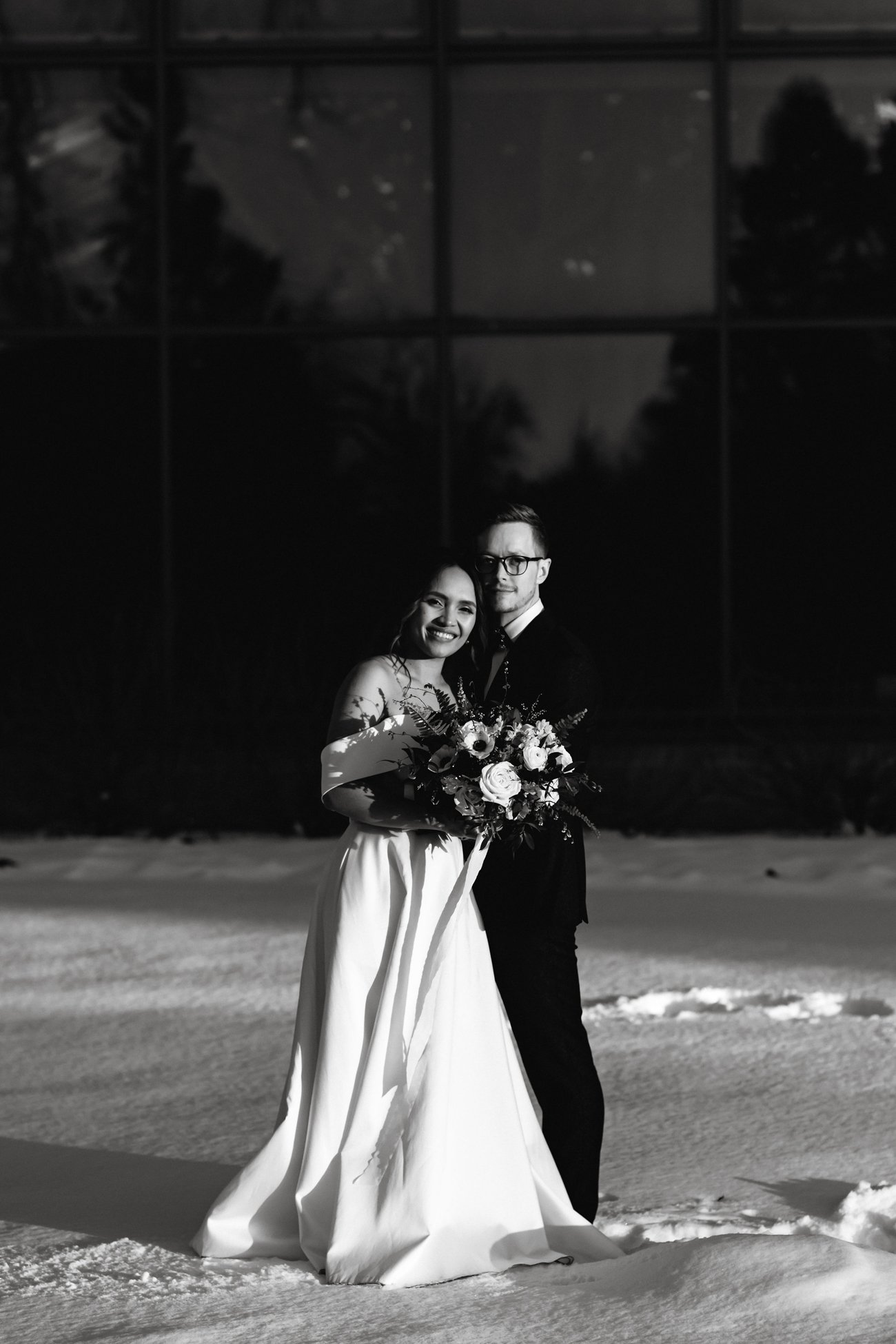  Calgary Wedding Photographer, Calgary Zoo Winter Wedding, Downtown Calgary, Central Library 