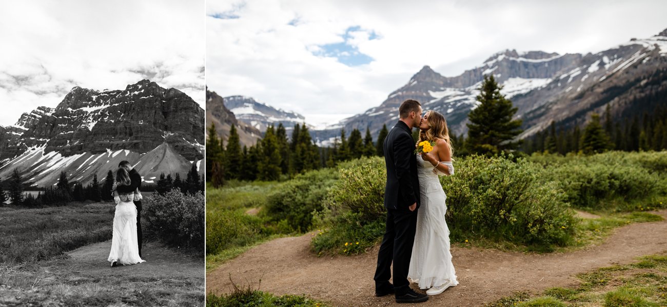  Peyto Lake Elopement, Canadian Rockies, Banff Wedding Photographer 