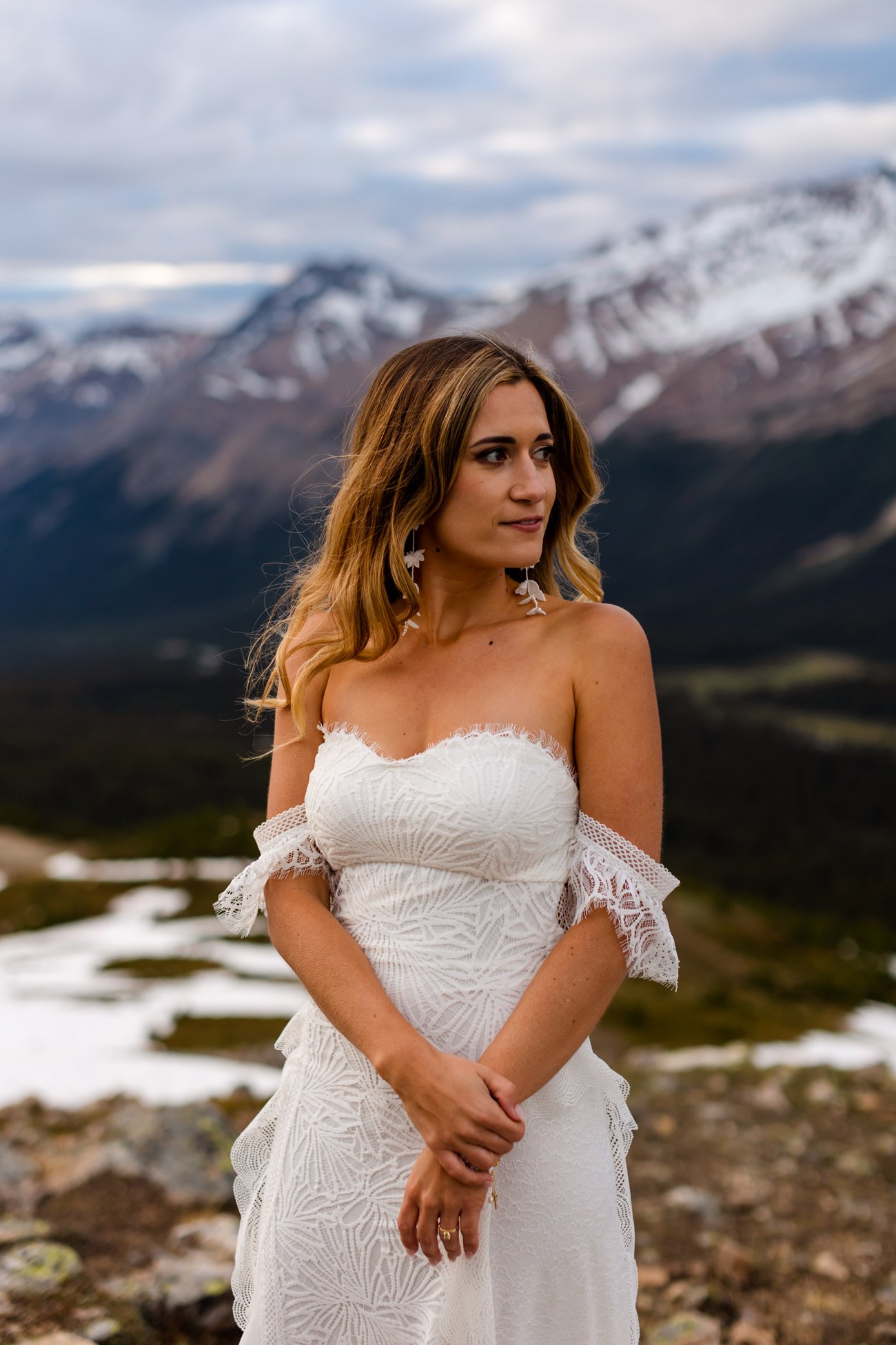  Peyto Lake Elopement, Canadian Rockies, Banff Wedding Photographer, Bow Lake Alberta 