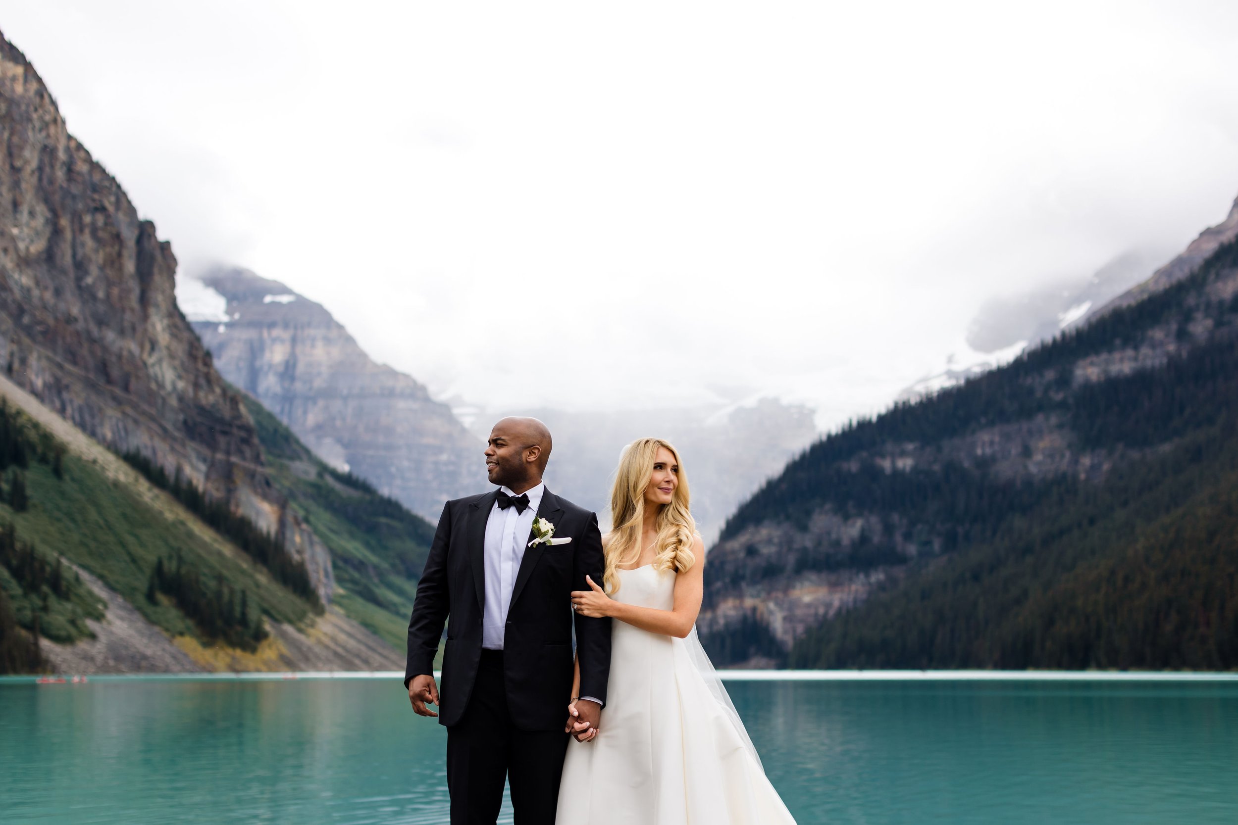  Lake Louise Wedding, Banff Elopement Photographers 