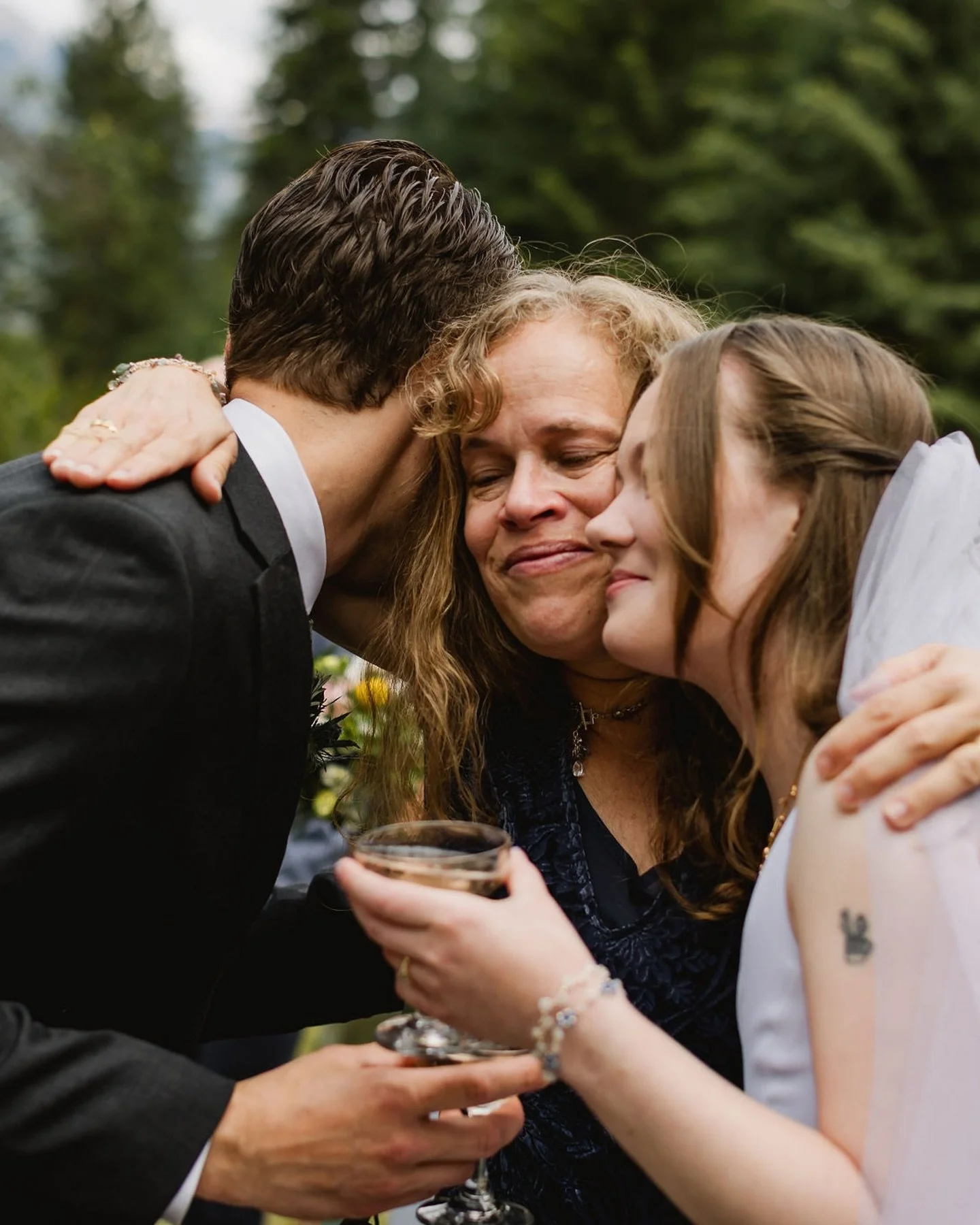 Alissa + Spencer. A day full of heartfelt embraces, daisy fields, favourite brews and happy tears. Oh, and we can&rsquo;t forget Bean (the happiest, most attentive ceremony pup!) 

Someone asked us the other day what we love most about photographing 