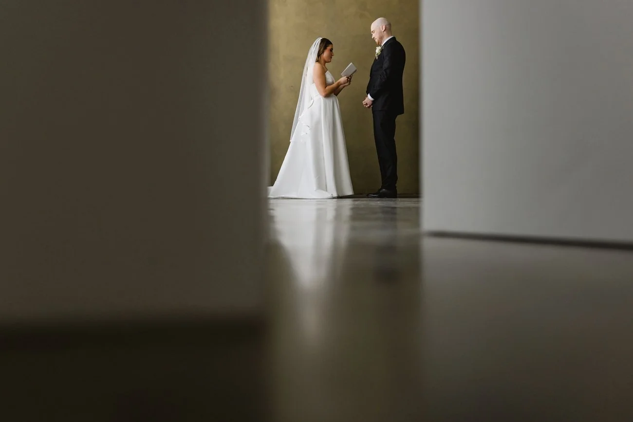 The gallery studio wedding vows
