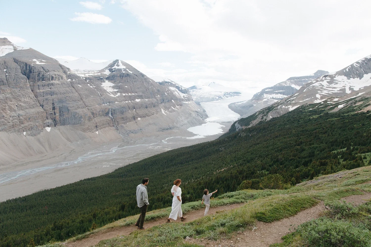 kendal-and-kevin-family-photo-walking-banff-hike.webp