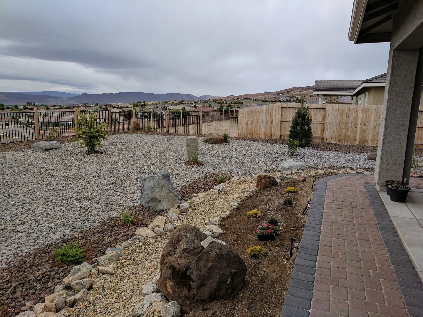 Beautiful landscape design in Reno and Carson City, NV