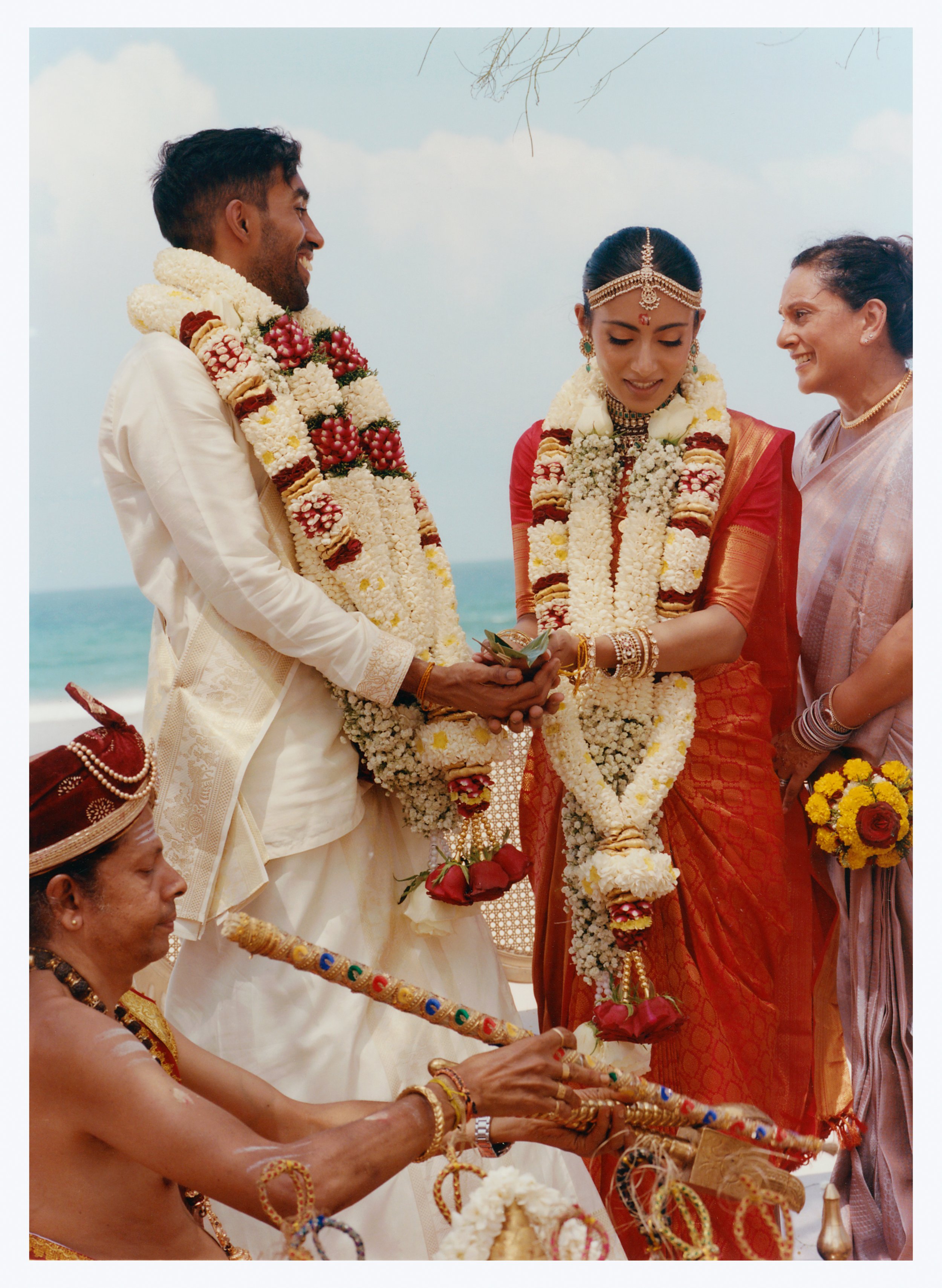 Dharani & Aravind celebrated their vibrant Sri Lankan wedding, shot entirely on film.