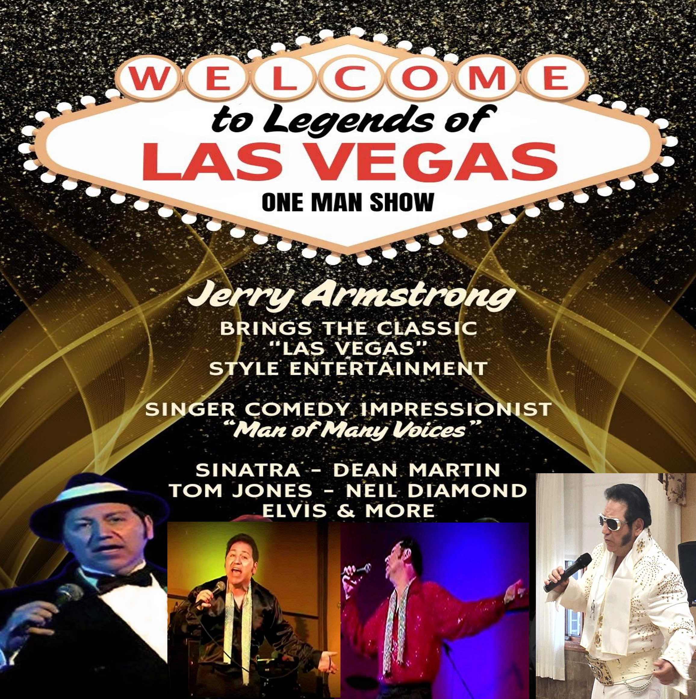 Amelia’s Dinner Theatre - Legends of Vegas