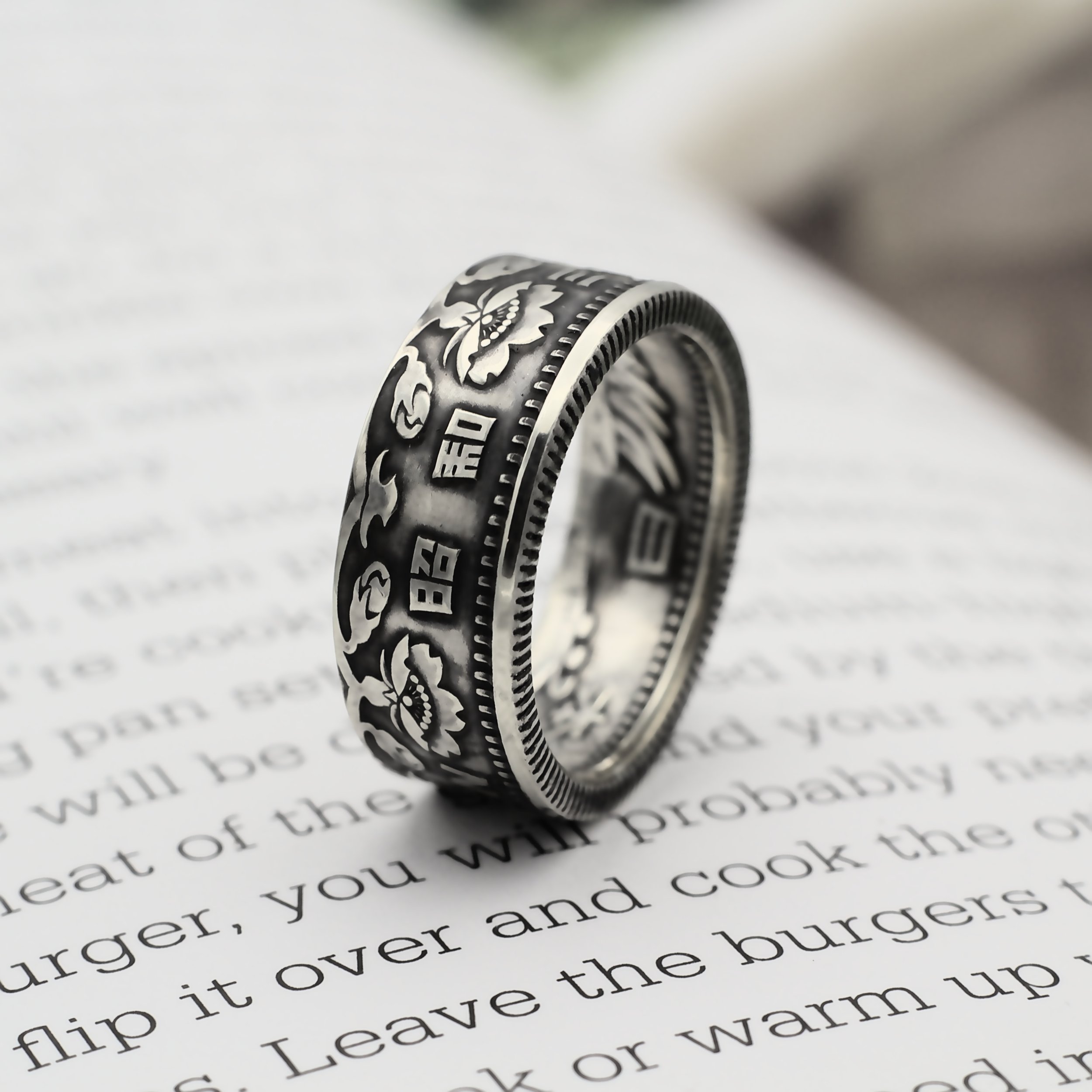 Silver Alabama Coin Ring | Colins Rings