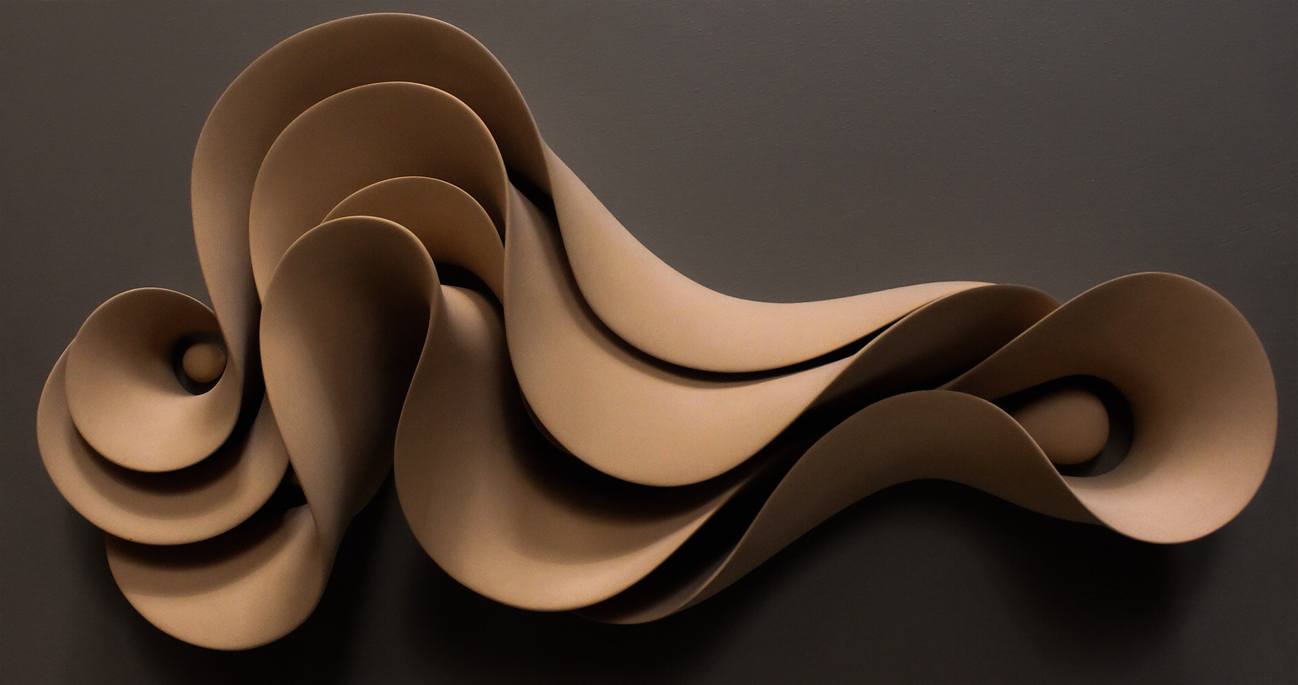 Veil, ceramic sculpture