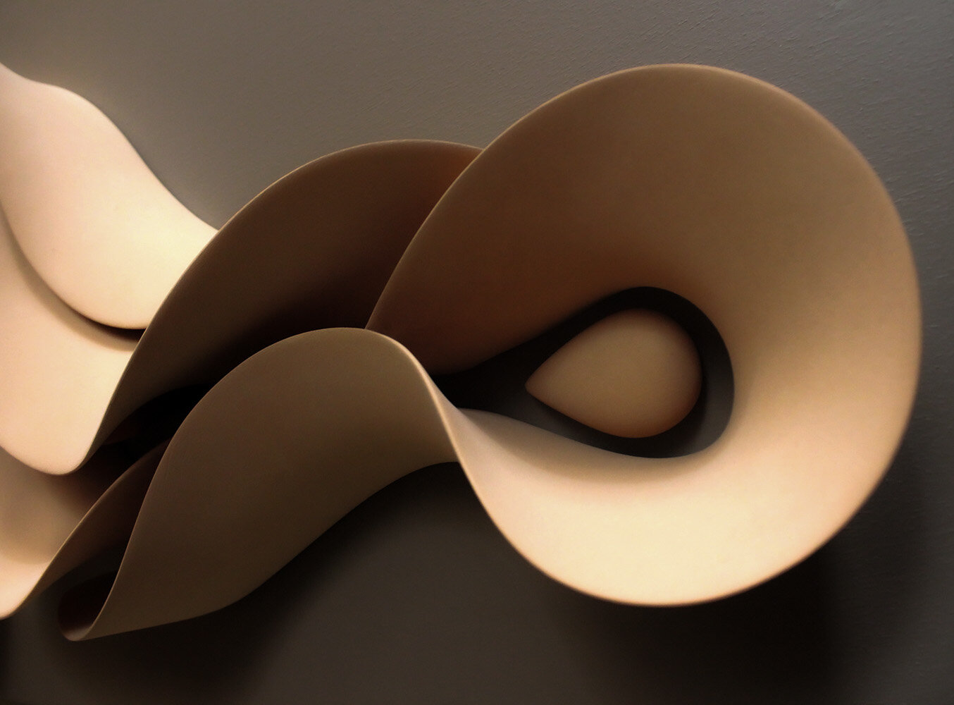 Veil, ceramic sculpture