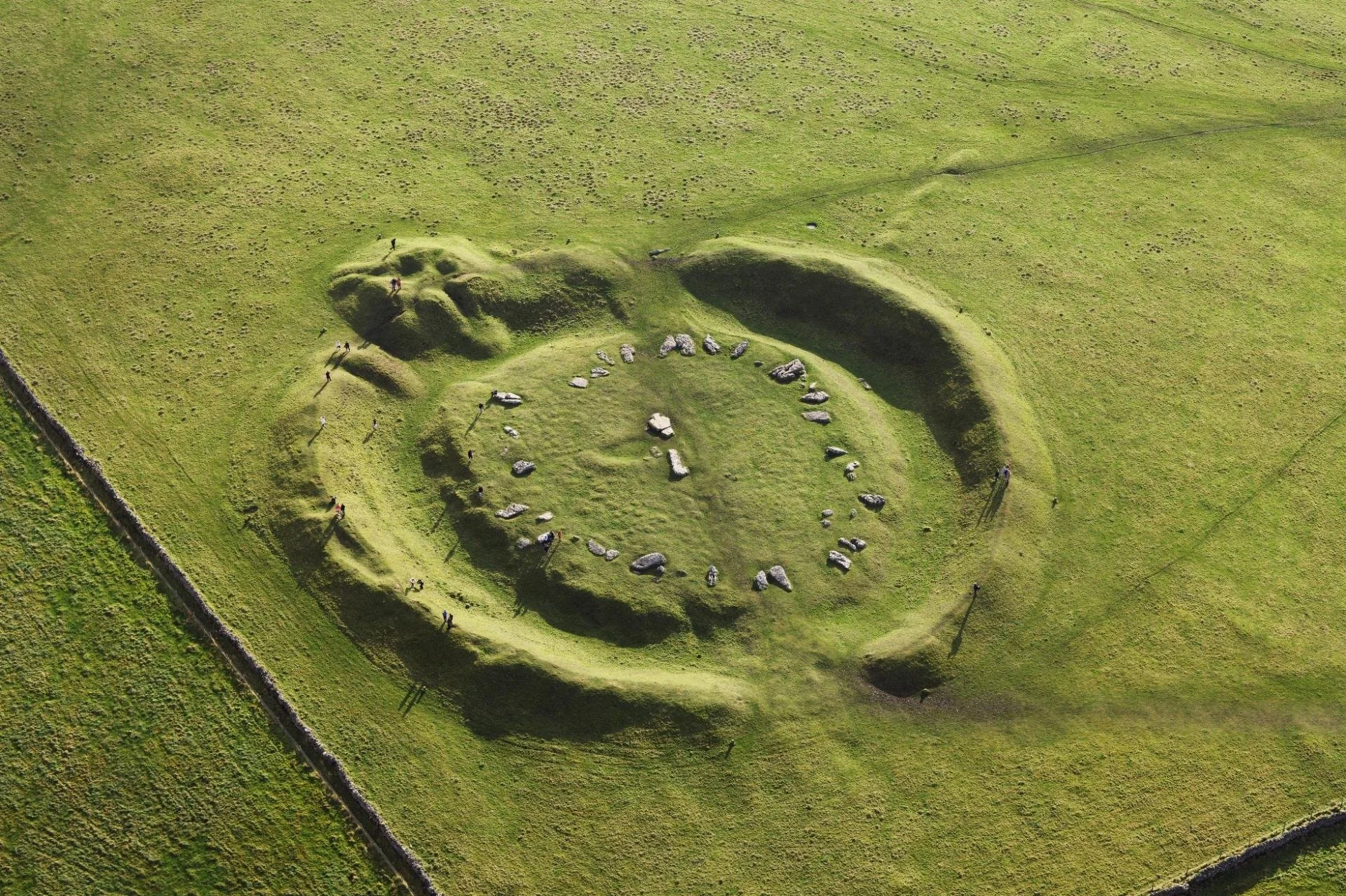 stone circle in the peak district