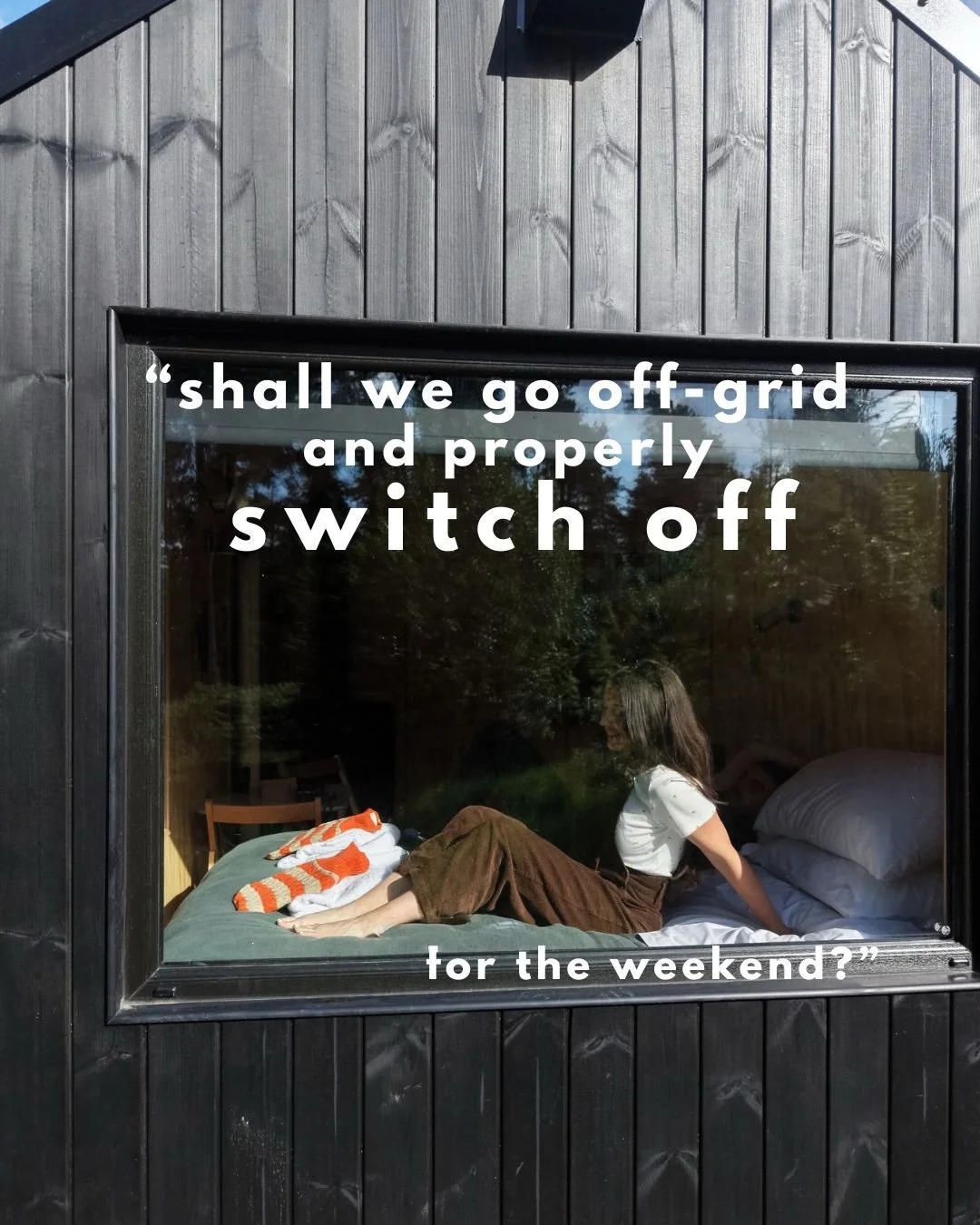 &ldquo;Wanna go hibernate in one of England&rsquo;s largest forests for the weekend?&rdquo; 🌲🍂

After a few weeks of feeling on the go, a weekend off-grid and offline in the middle of Dalby Forest was just what the doctor ordered. No plans, no rush