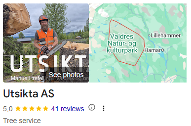 Omtaler Utsikta AS