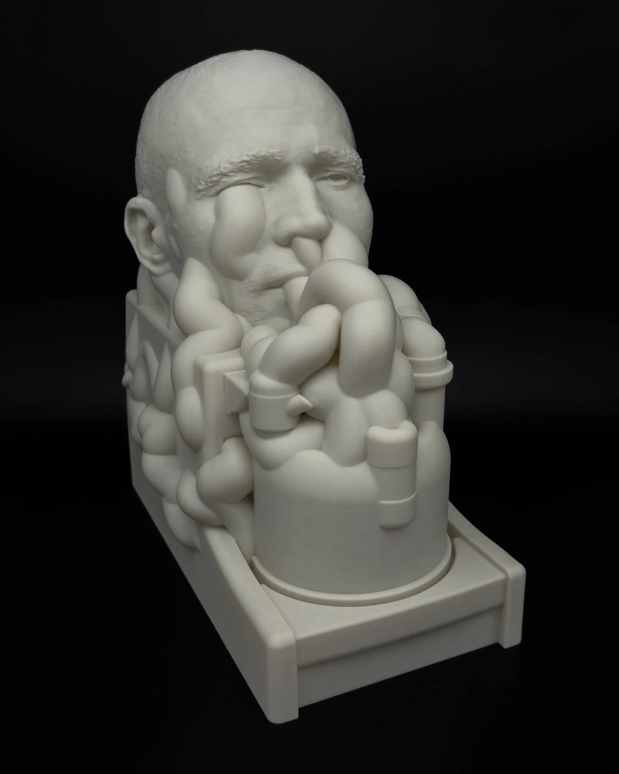 Oxygen Therapy (2026). Bioplastic, 10 x 9 ½ x 6 ½ in.