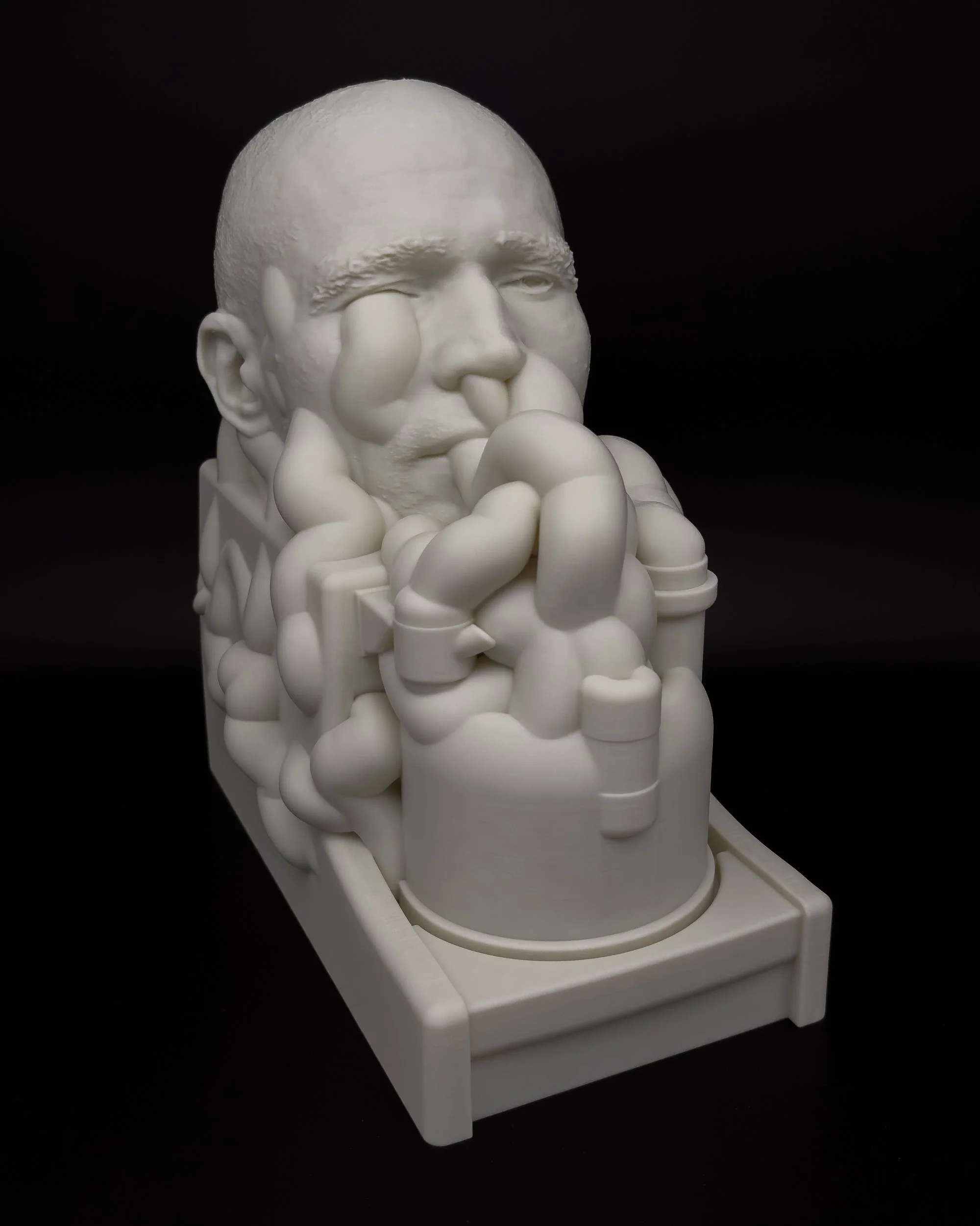 Oxygen Therapy (2026). Bioplastic, 10 x 9 ½ x 6 ½ in.