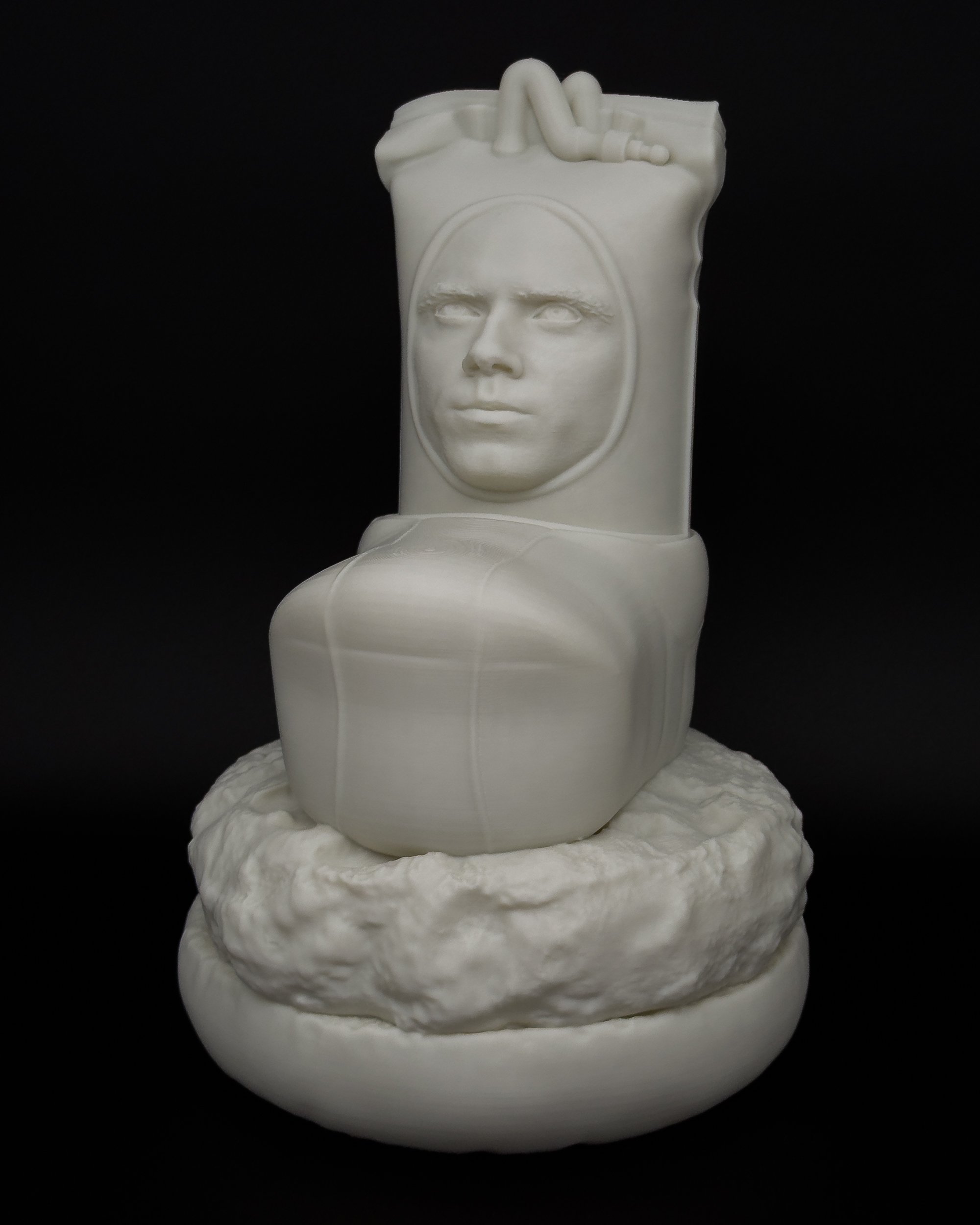 Soft Diet (2026). Bioplastic, 10 ½ x 7 x 7 in.