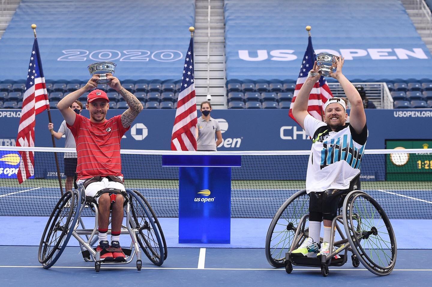 🏆17 
🏆18
🏆19
🏆20 
Quad doubles champion @usopen with 2 different partners over the years. Didn&rsquo;t go my way in singles but we come back bigger and stronger next time. Thanks for all the support as always. #usopen