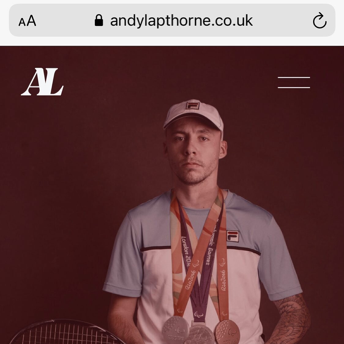 New website get involved take a look 👊🏻 #website andylapthorne.co.uk