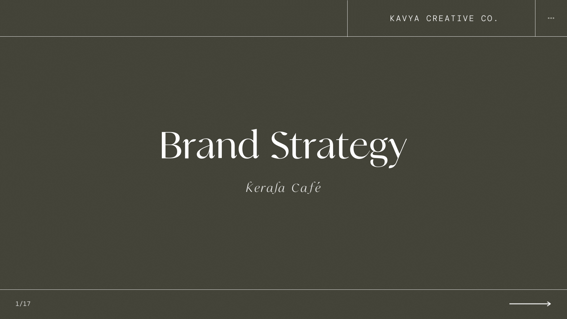 Authentic Brand Strategy — Kavya Creative Co.