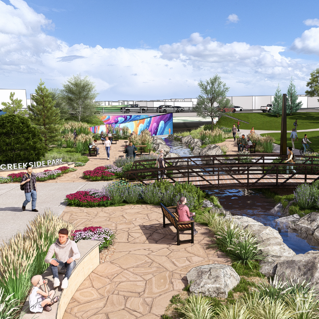 Creekside Park and Sheerwood Gateway