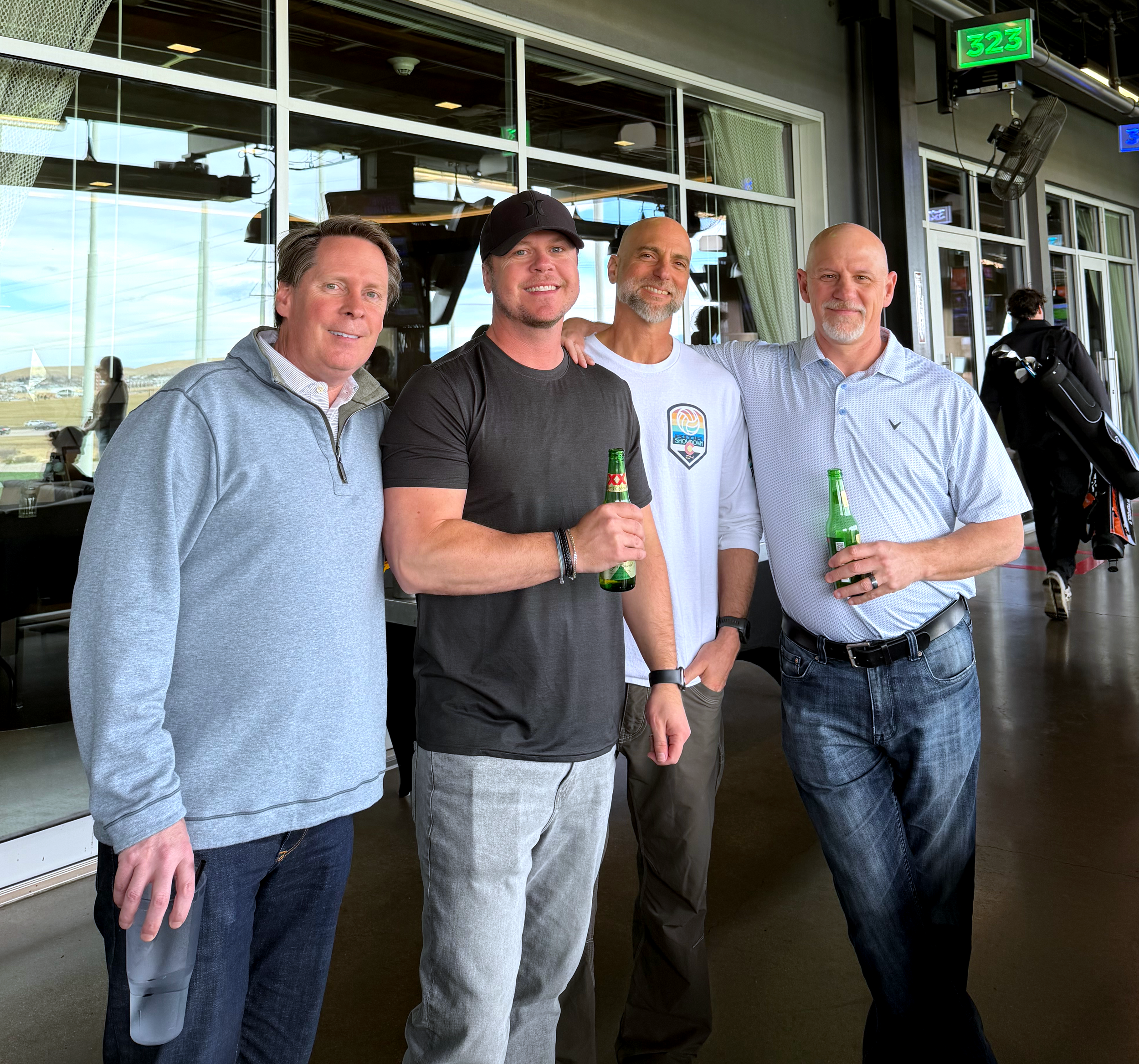 team day at top golf