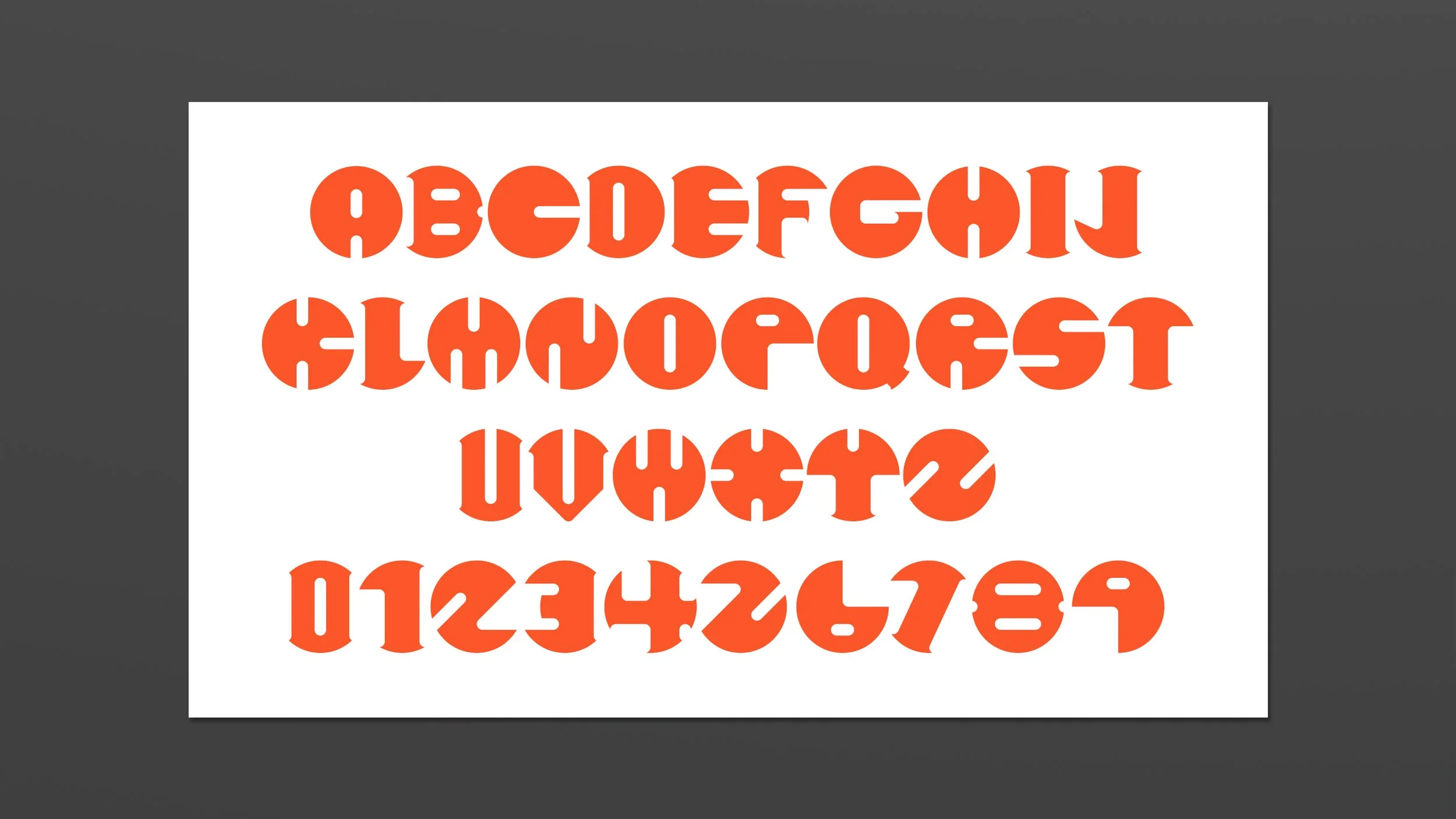 Space Explorer custom font