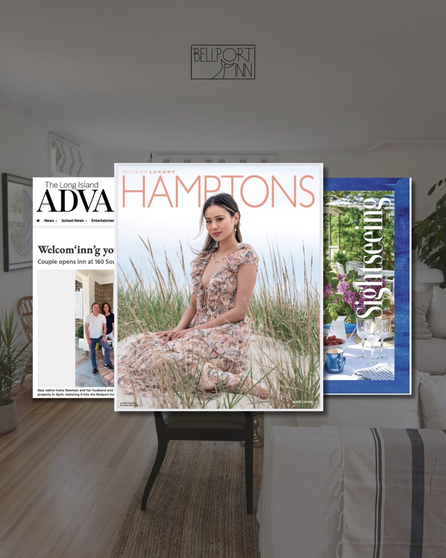Bellport Inn has been featured in numerous prestigious publications, including Modern Luxury, The Long Island Advance, Forbes, Sports Illustrated and House Beautiful-just to name a few. ✨ 

Discover why everyone&rsquo;s talking about Long Island&rsqu