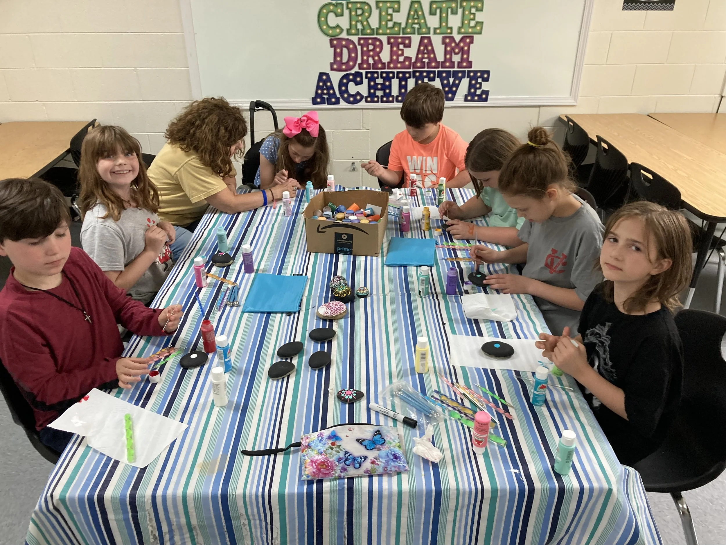 Let’s Mandala Rock Paint!