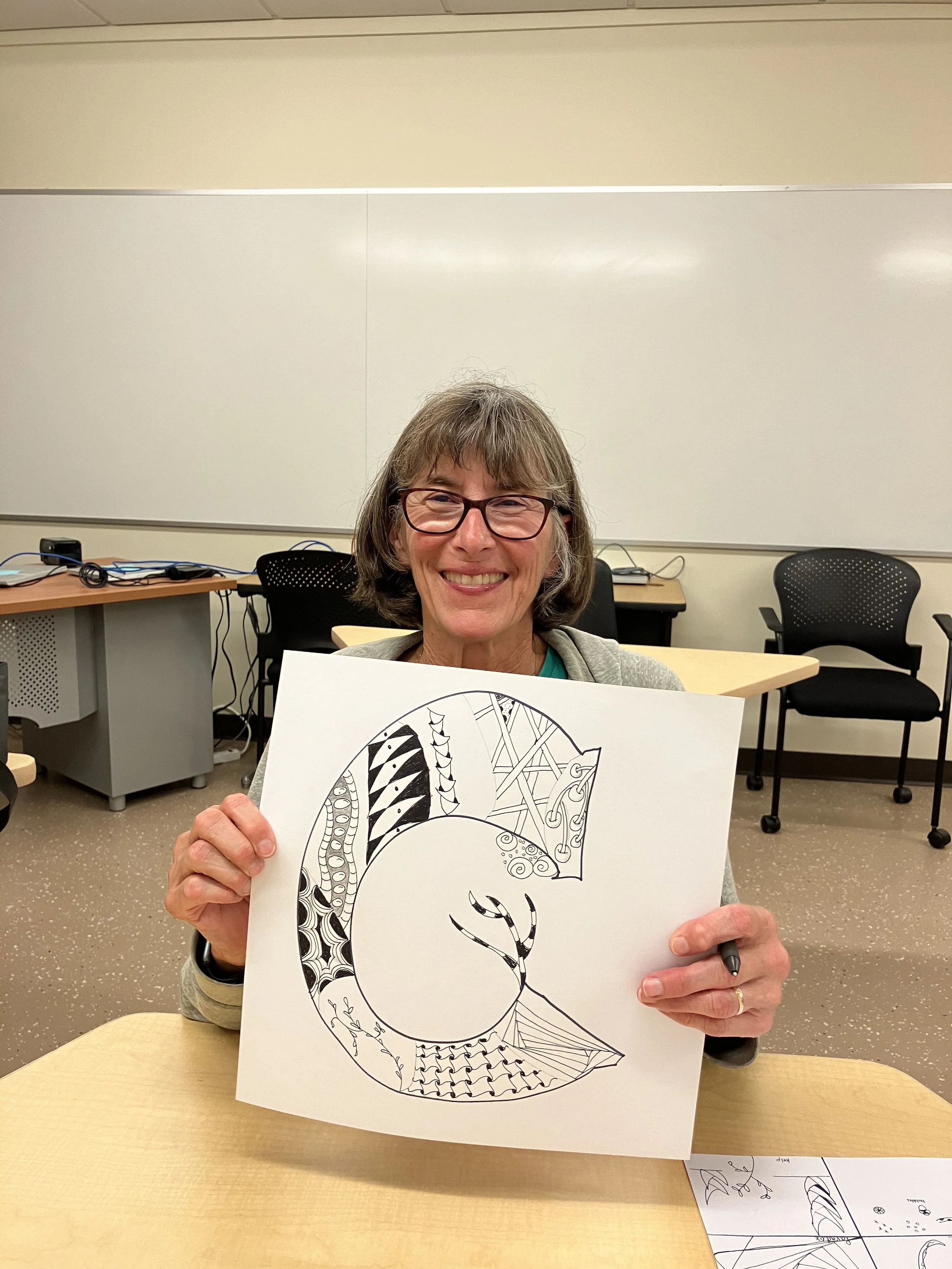 Let’s Tangle Art! Wells, Maine