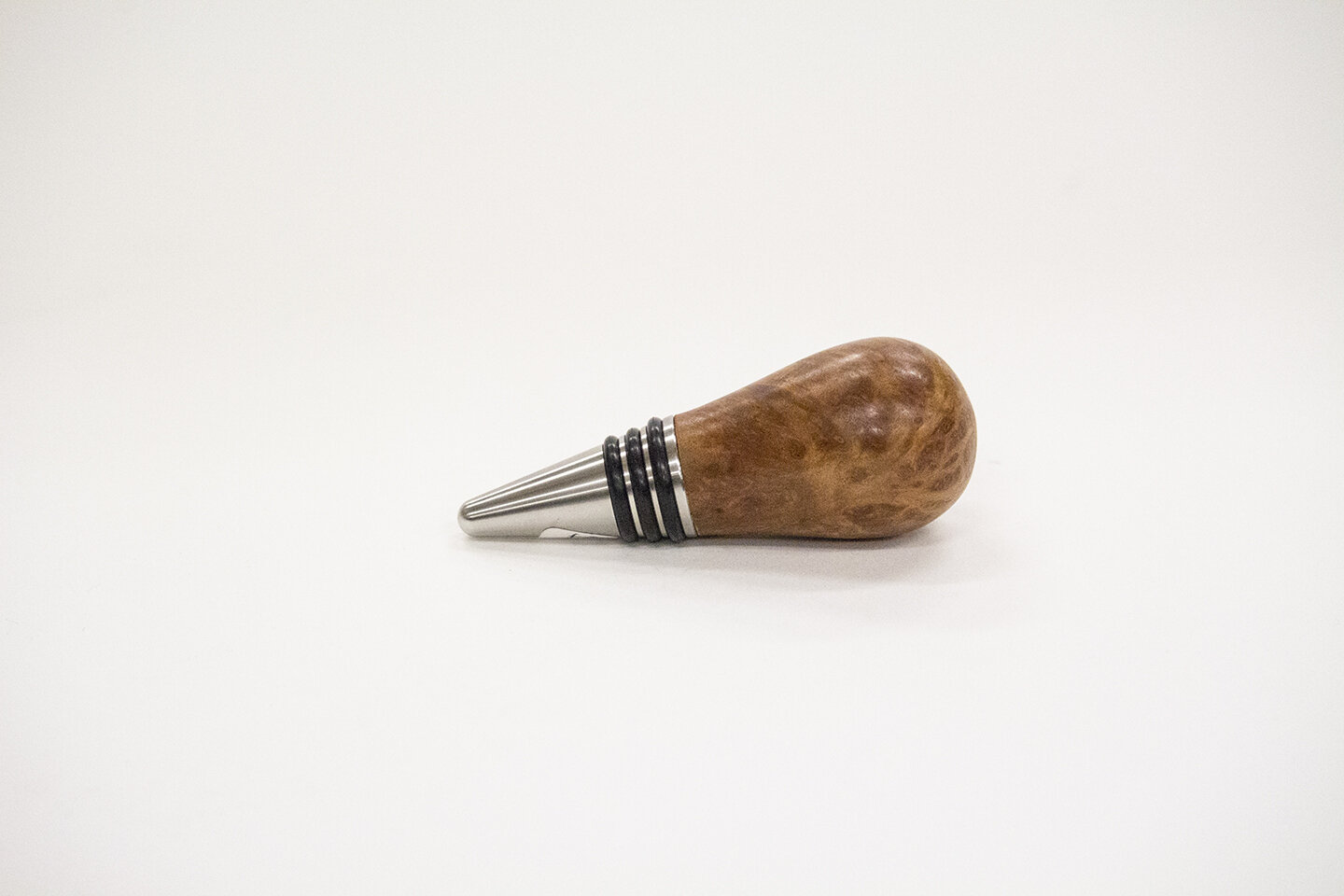 Old Growth Red Wood Burl Wine Stopper Cone