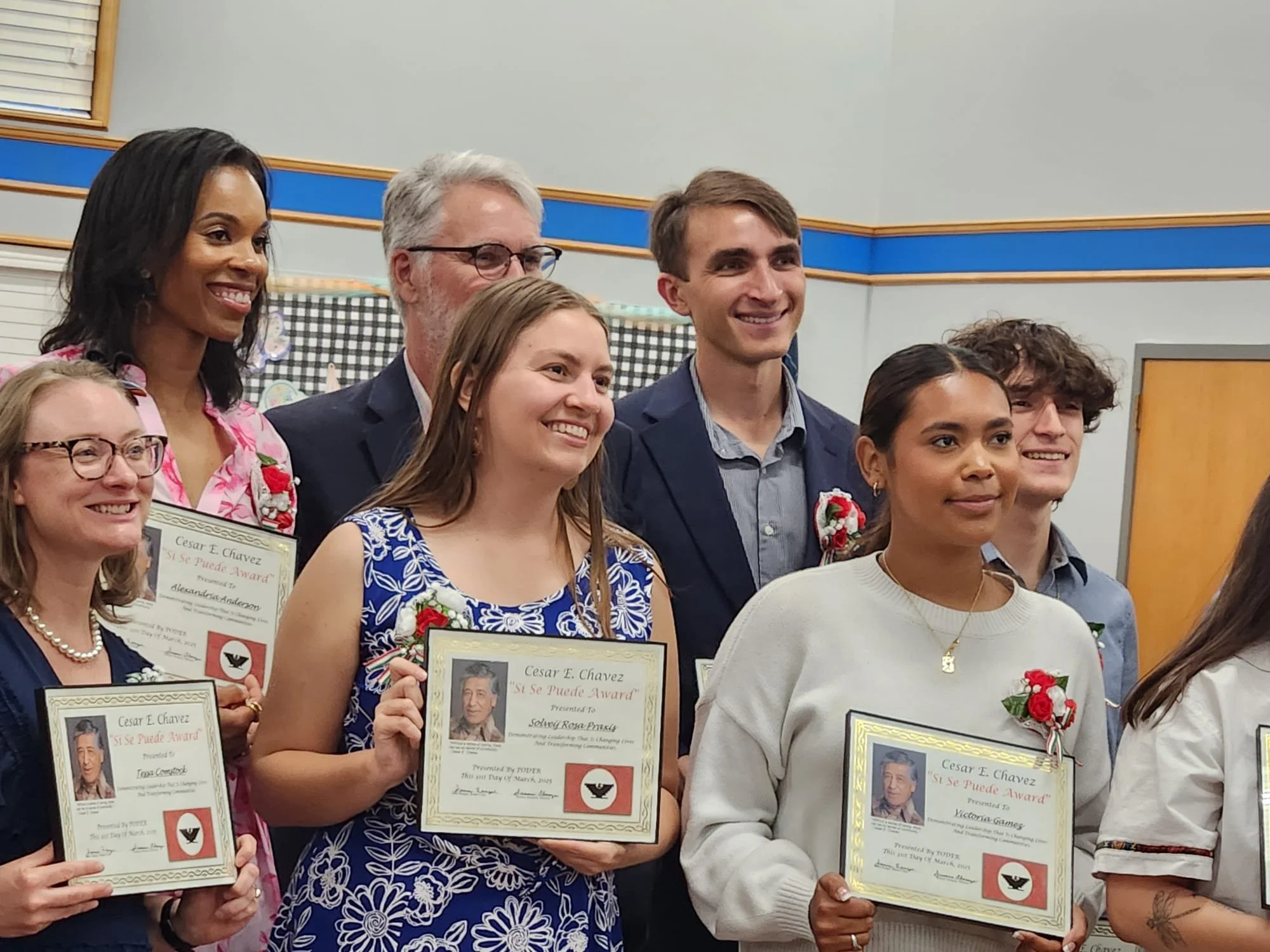 Jordan French Receives Community Leadership Award
