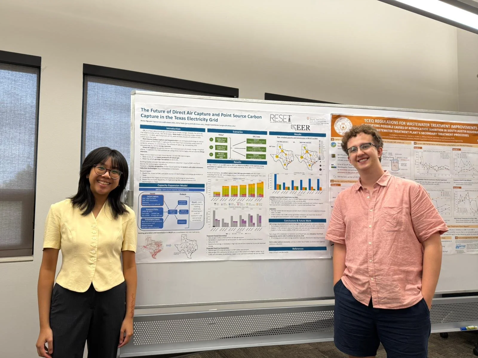 RESET Researchers Present at Undergraduate Poster Session