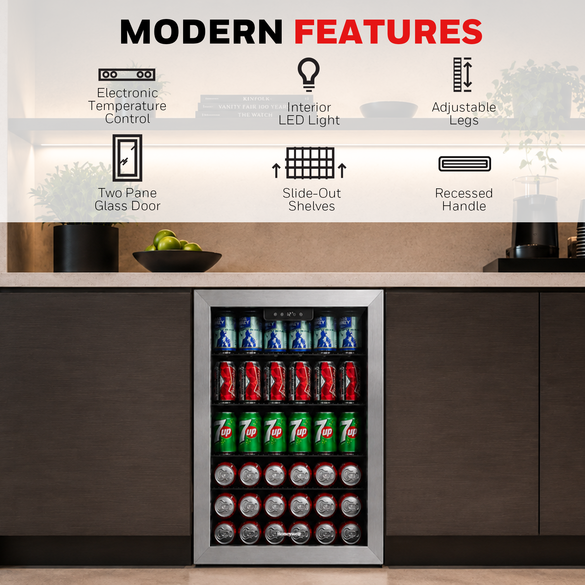 Honeywell Beverage Coolers Descriptive Images