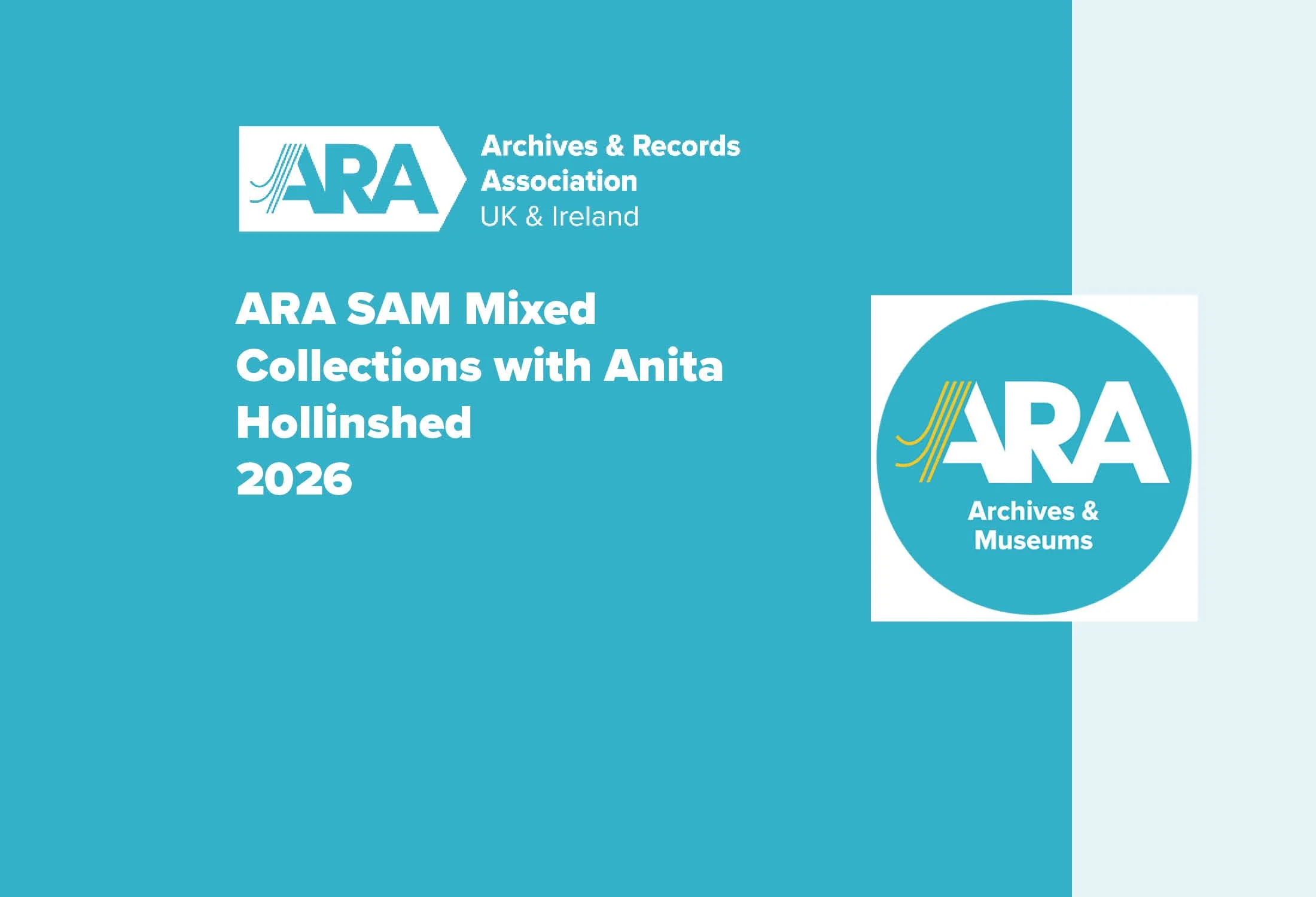 ARA SAM - Mixed Collections with Anita Hollinshed