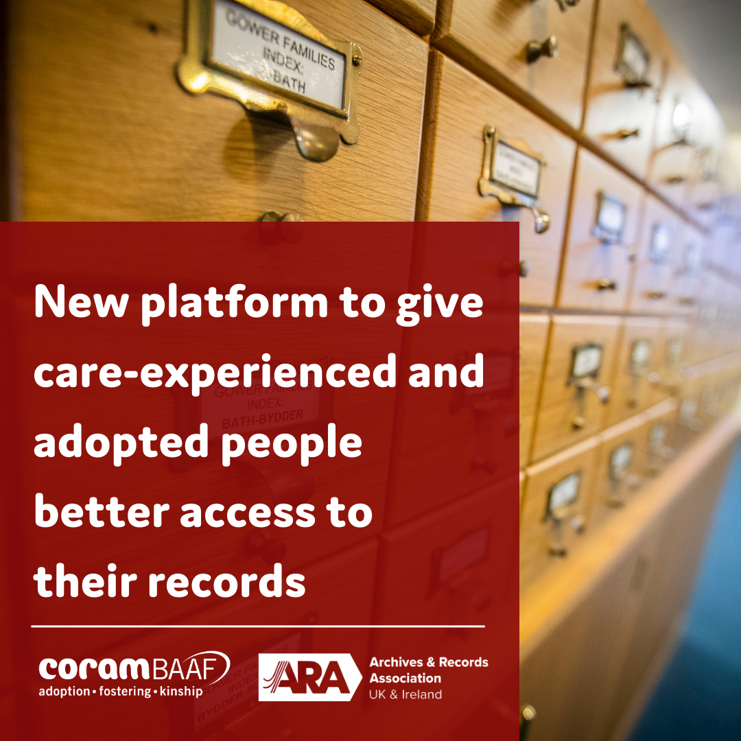 The Archives and Records Association welcomes the Government apology for historical adoption practices 