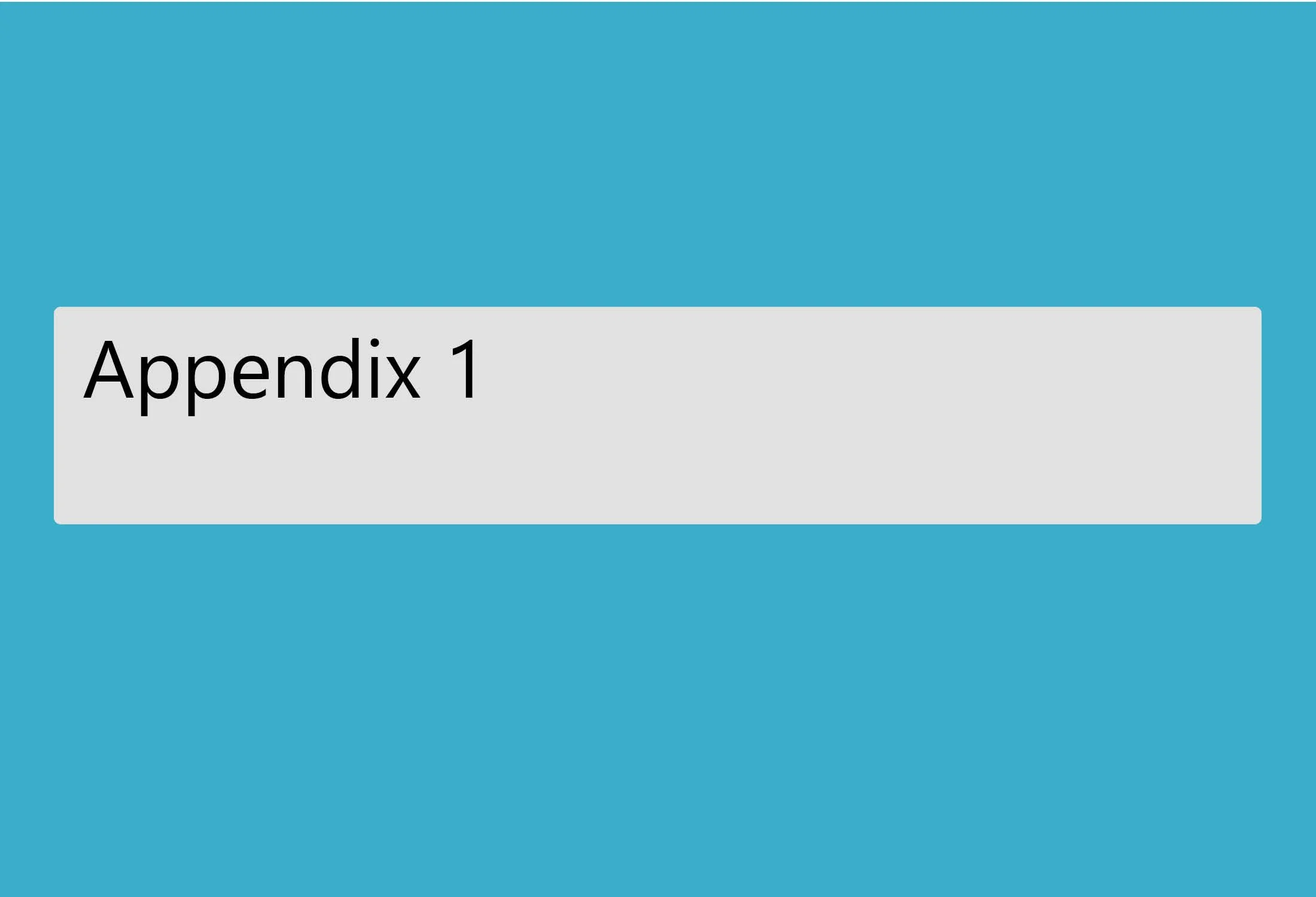Appendix One – General Mental Health Resources