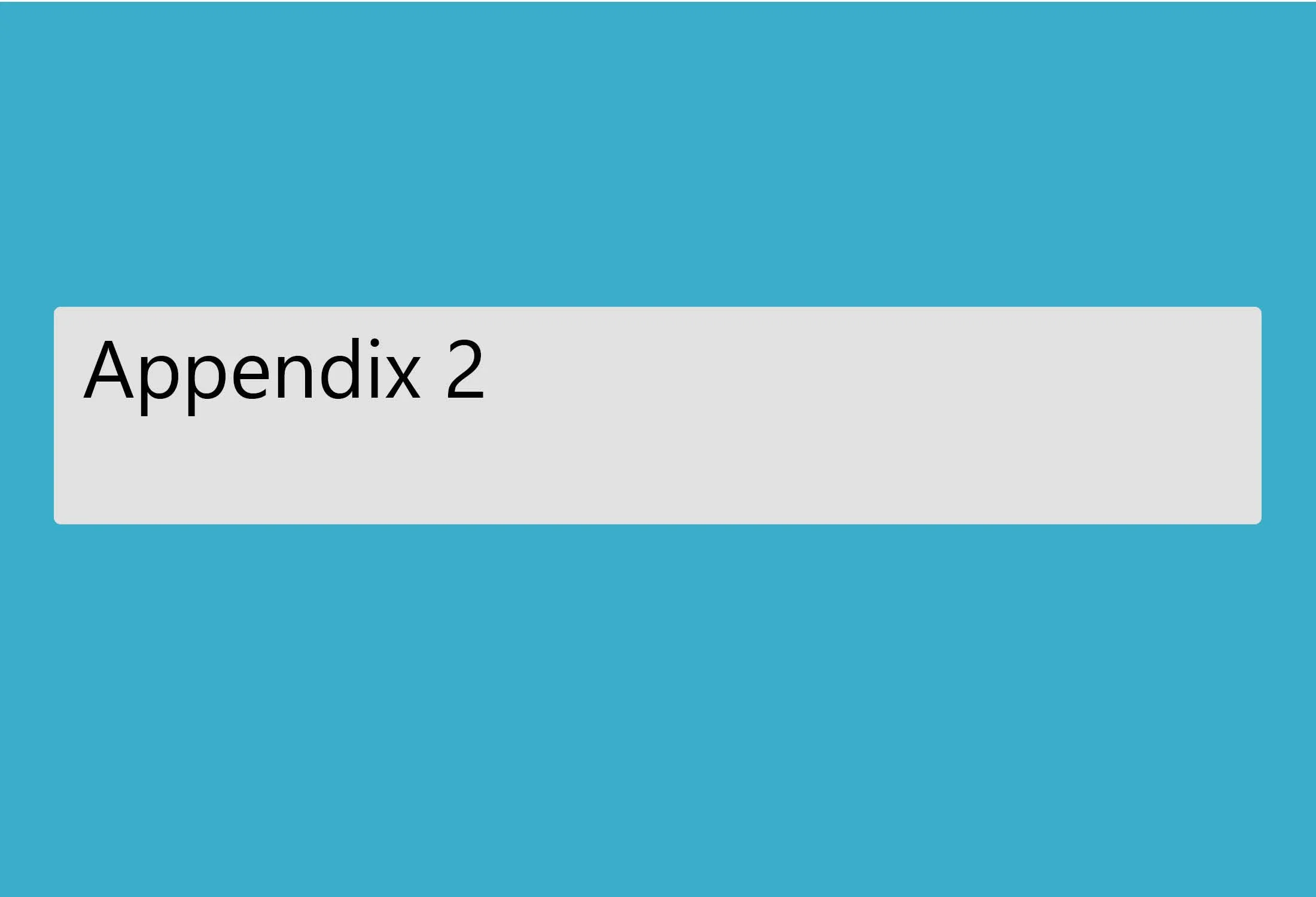 Appendix Two – Support and Accreditation Schemes