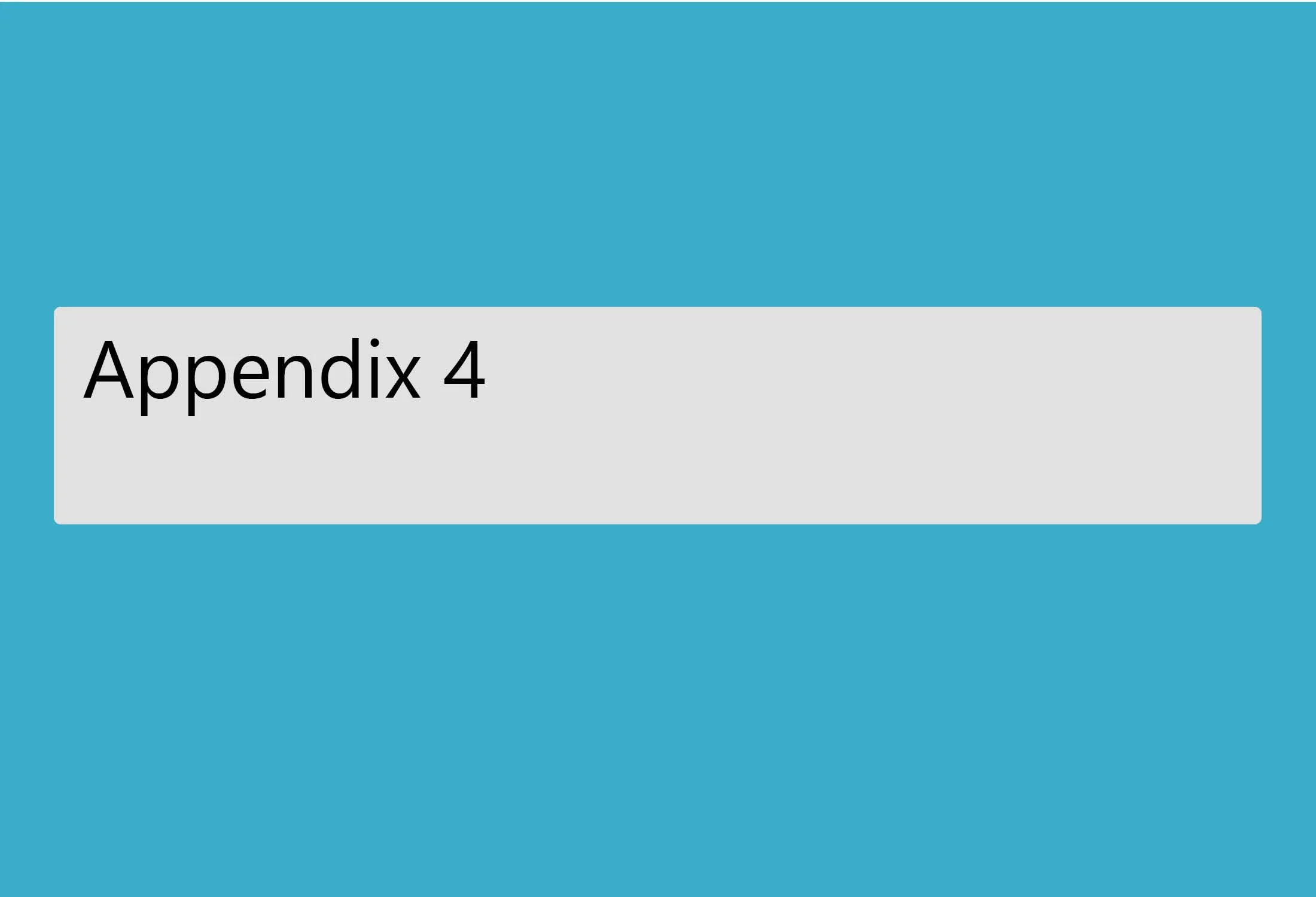 Appendix Four – Wellness Plan Example