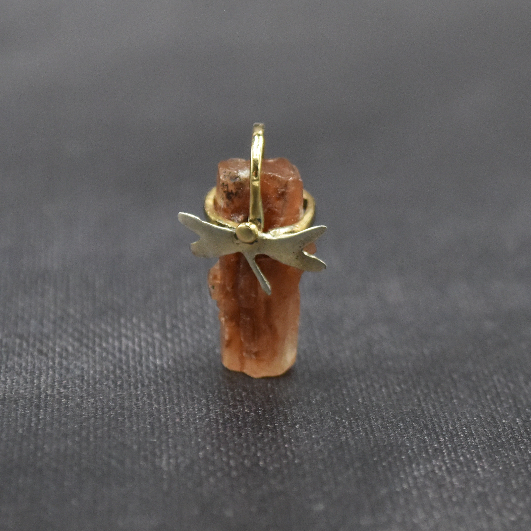 Gemstone Dragonfly Pendant
