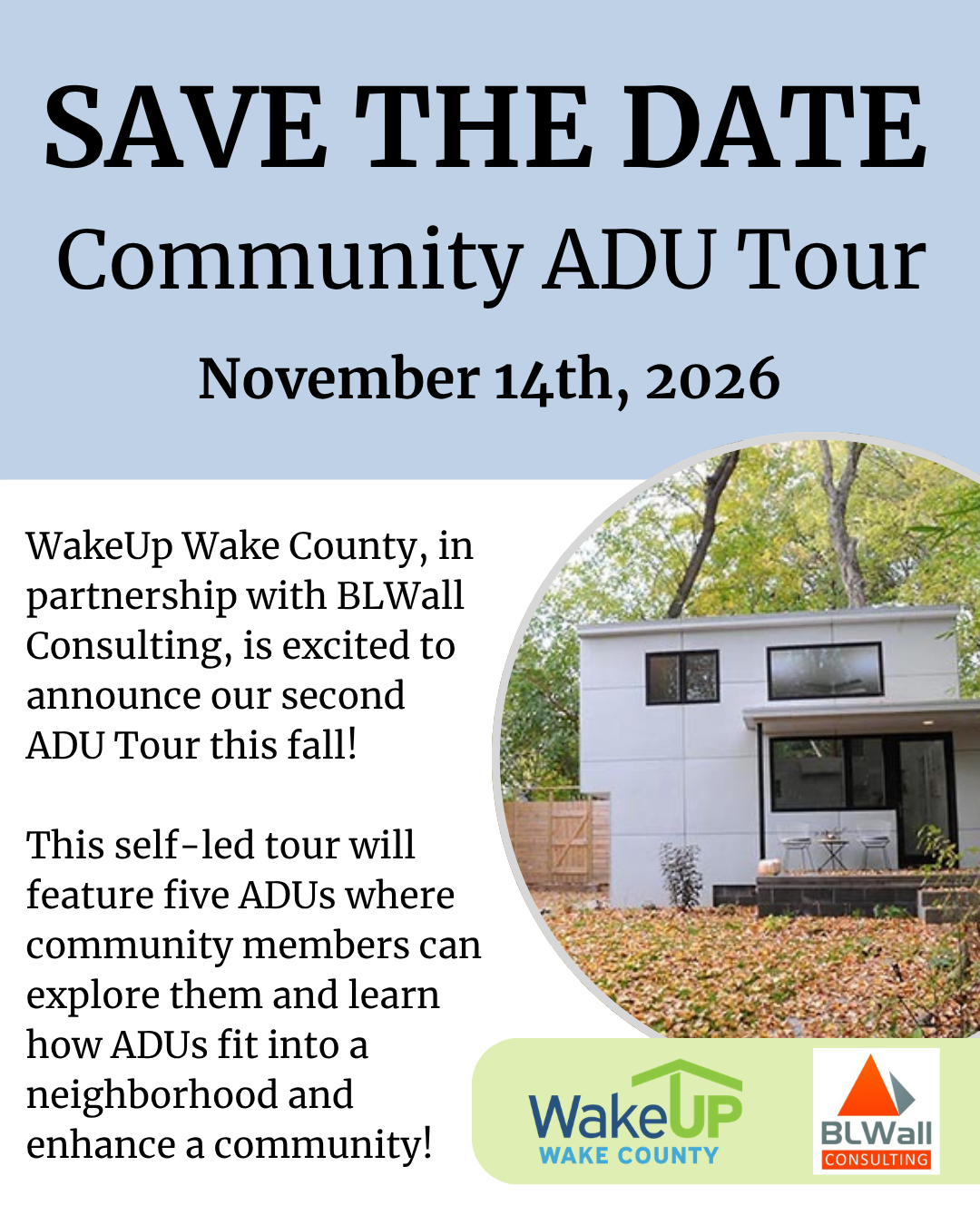Community ADU Tour | 11/14