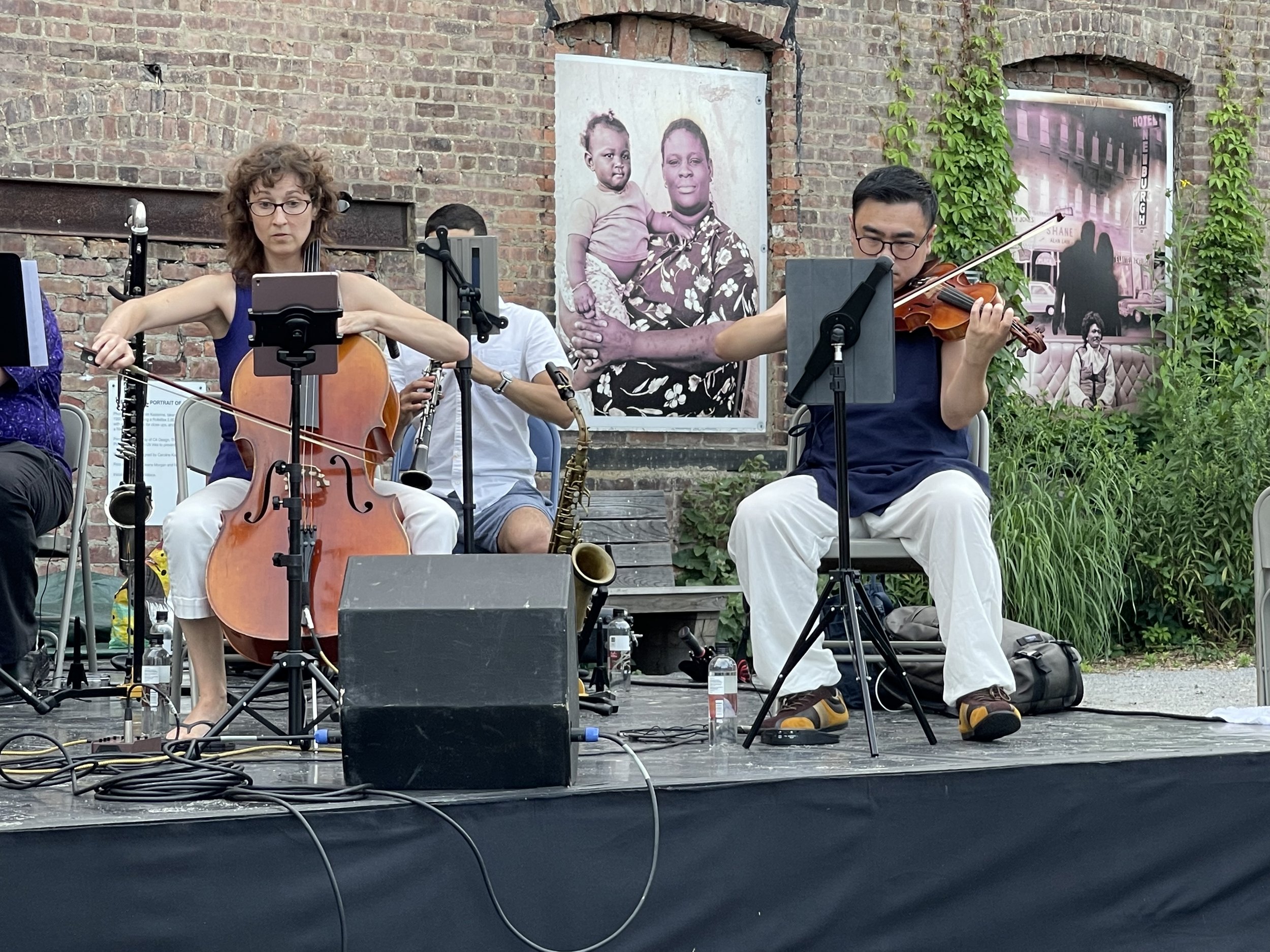 " I accomplished what I had originally set out to do with this project: provide a free, hi quality artistic experience (in this case live music) for my community of Newburgh NY... The Arts Mid Hudson staff was extremely helpful throughout the entire