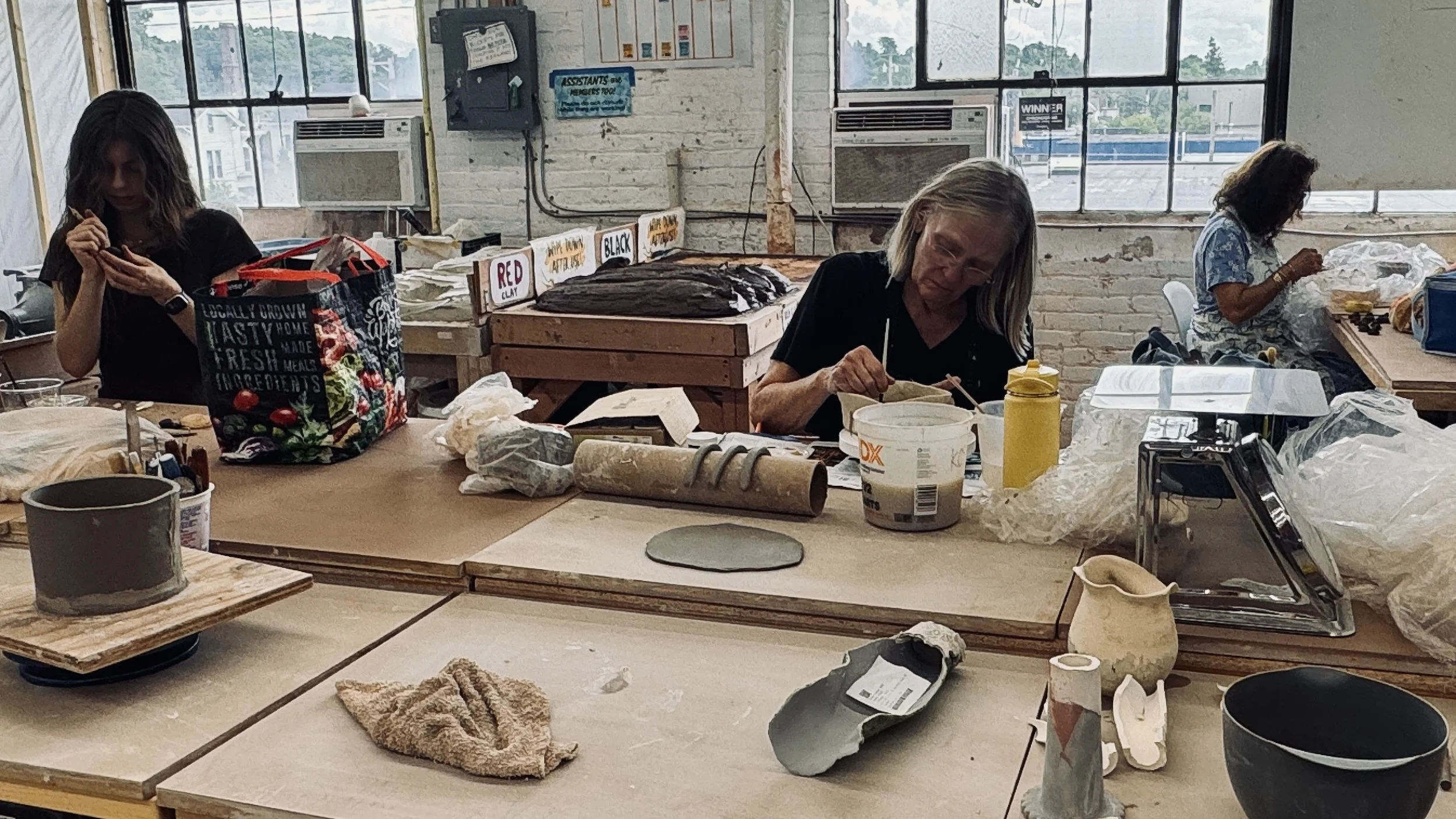 Artists at Kingston Ceramics Studio
