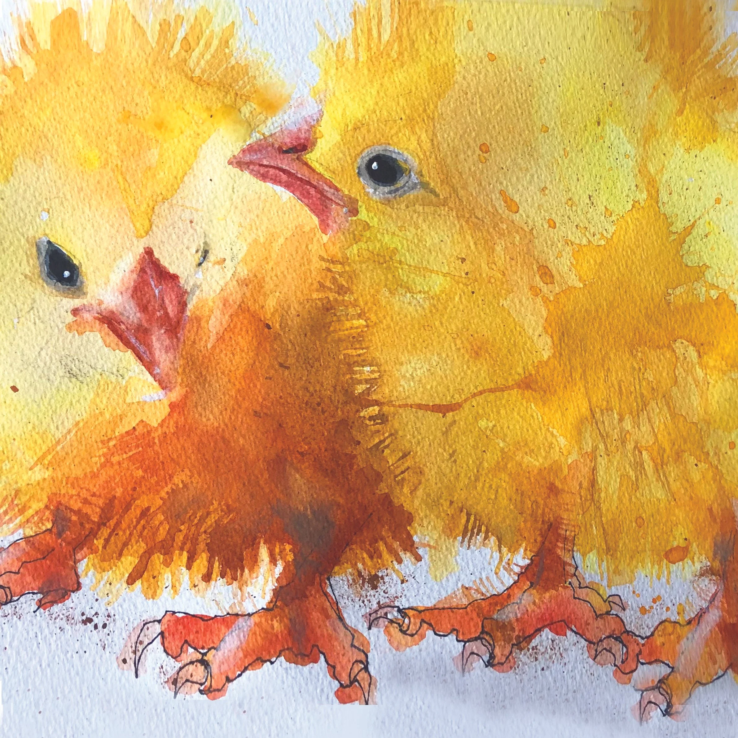 Painting by Jacqueline Oster
