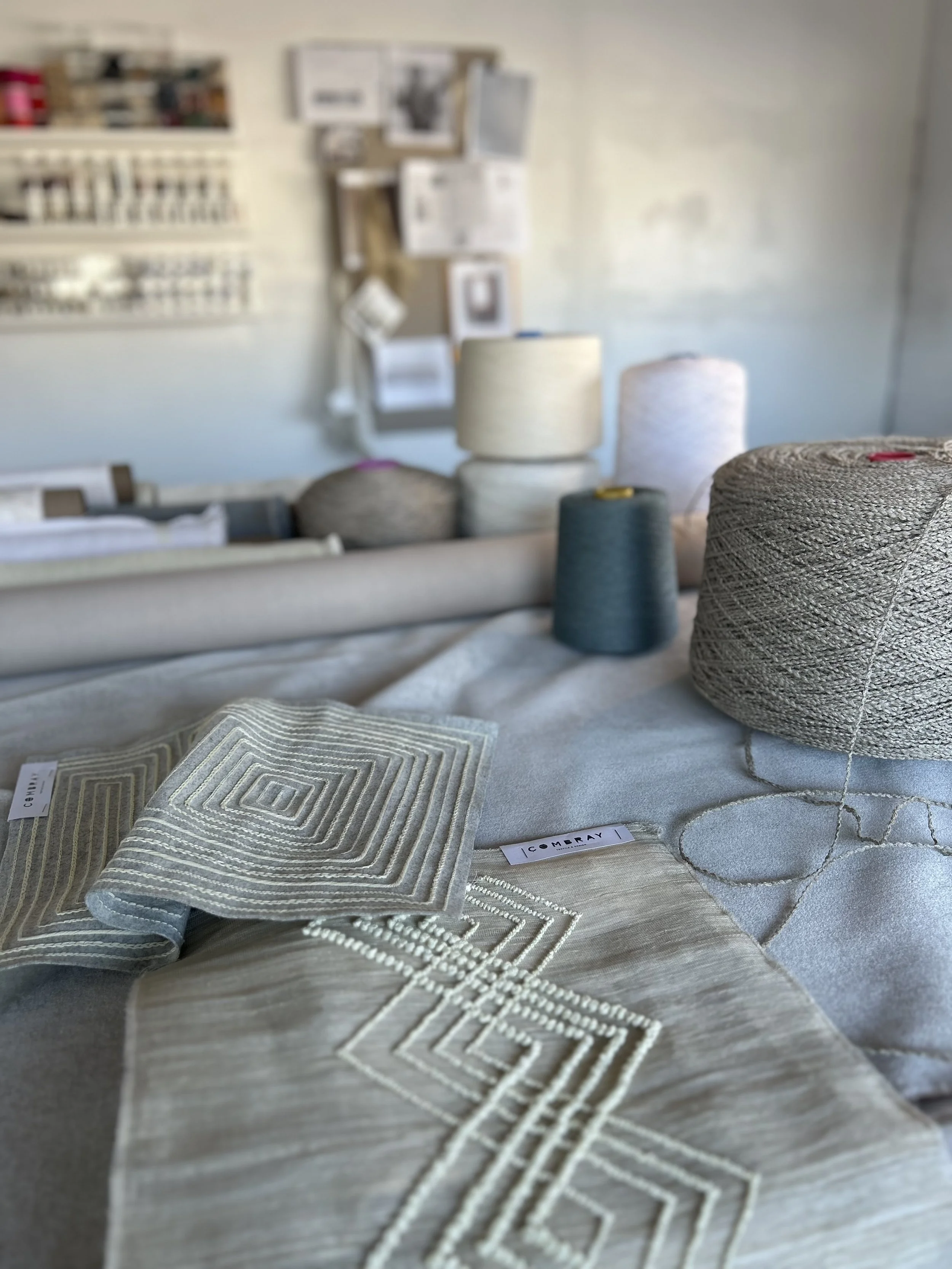 Textile work by Aurelie Hug
