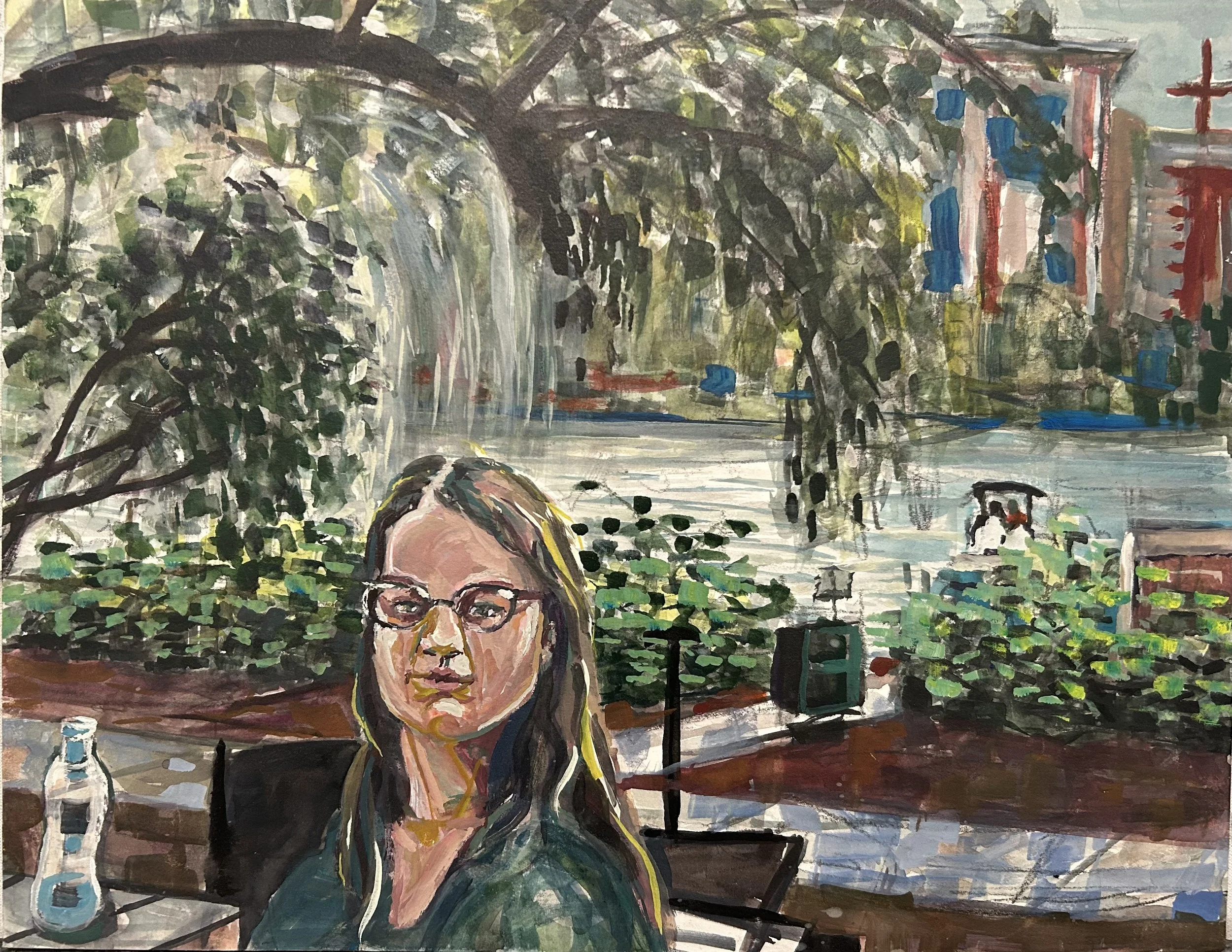 Hanna in Herman Park