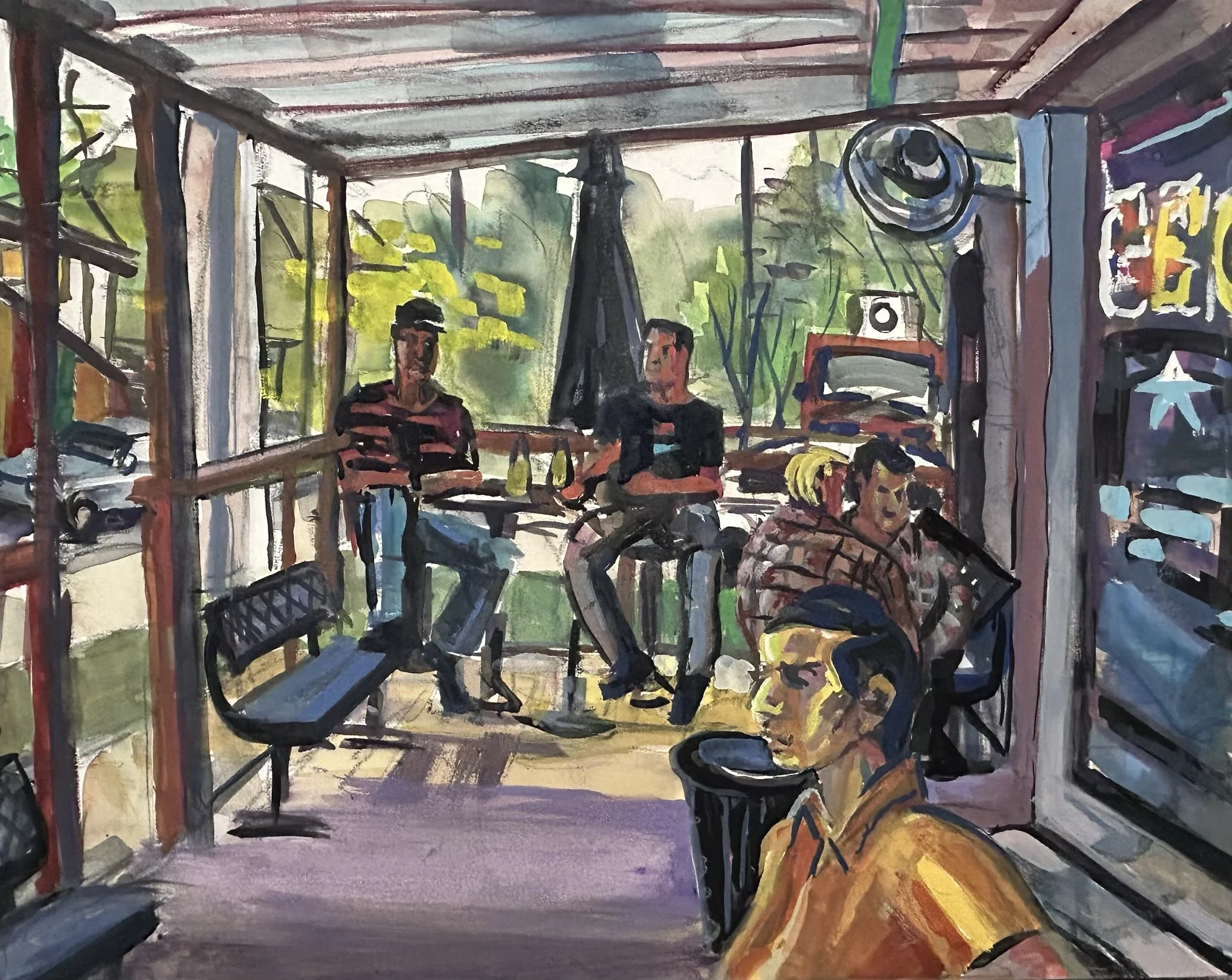 Front Porch at George Country Bar