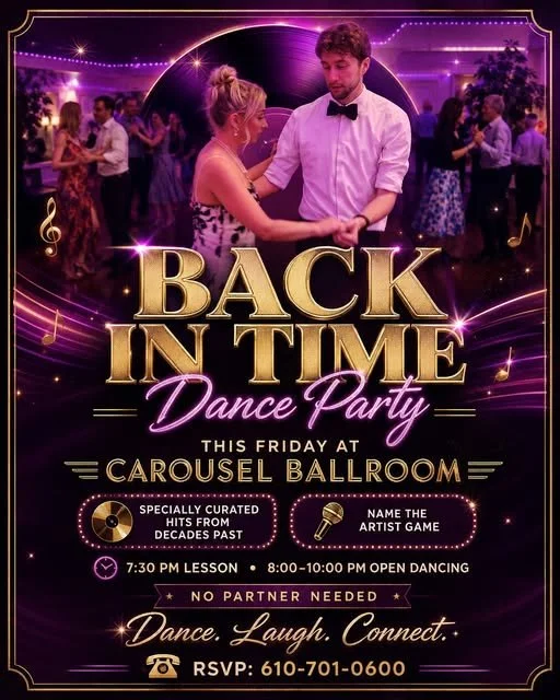 Join us to dance “Back in Time!”