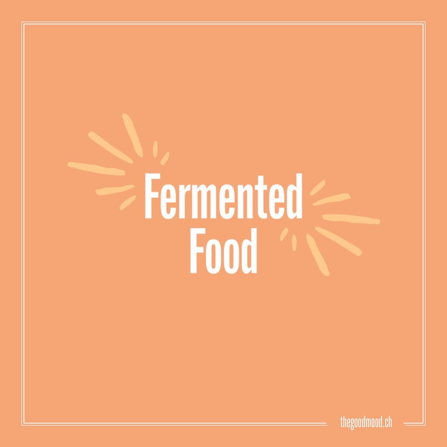 ♡ 
Fermented Food

The term &ldquo;fermented foods&rdquo; refers to any foods that have undergone the process of fermentation, which is the chemical breakdown of sugar by yeast and bacteria.

The fermentation of food does not only enhance the shelf l