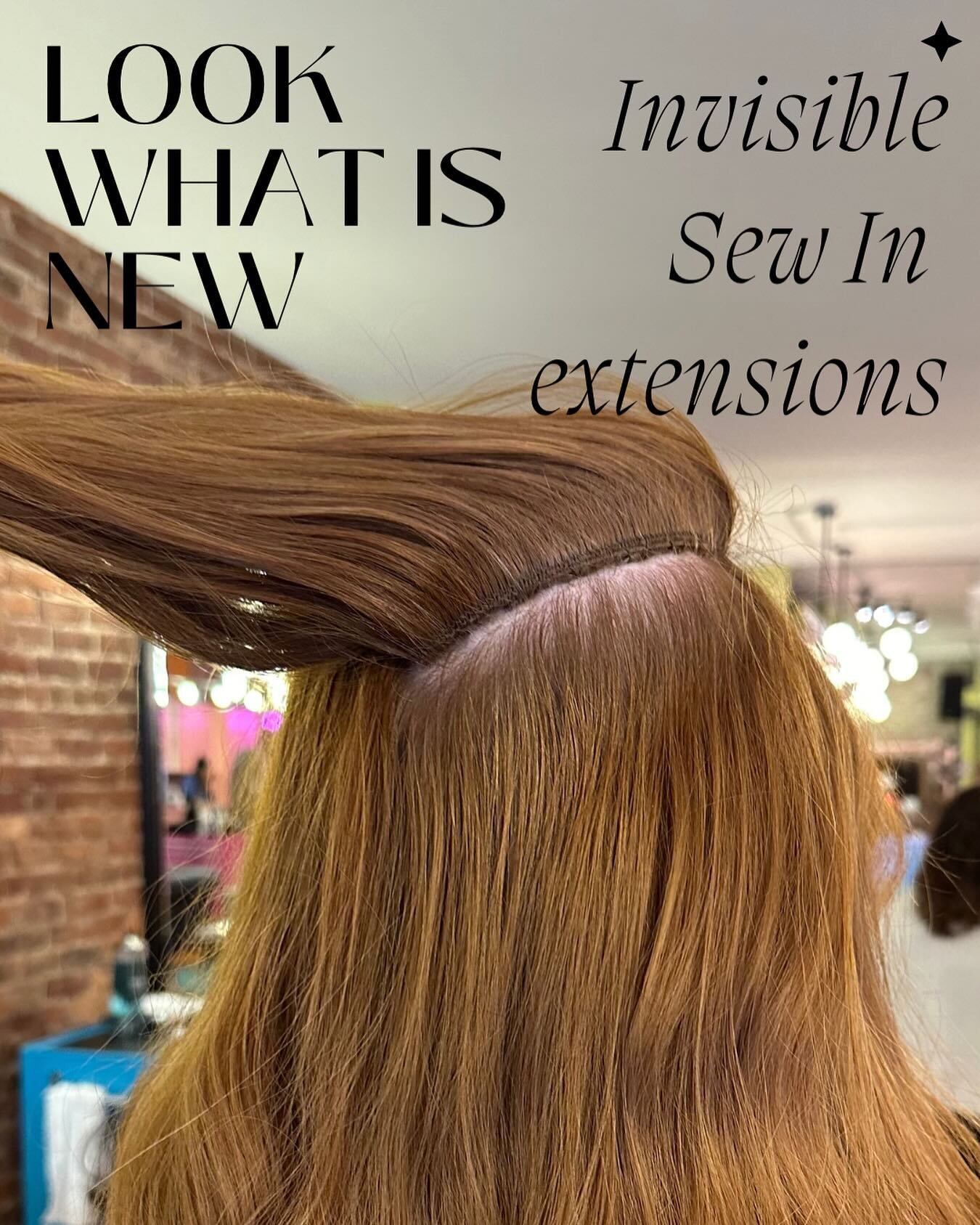 DM me if you want to find out if this method is a good fit for you 

I am starting to offer a new extension method called invisible sew ins

My personal favorite part about this method is all beads are hidden and every 3rd move up you get your hair t